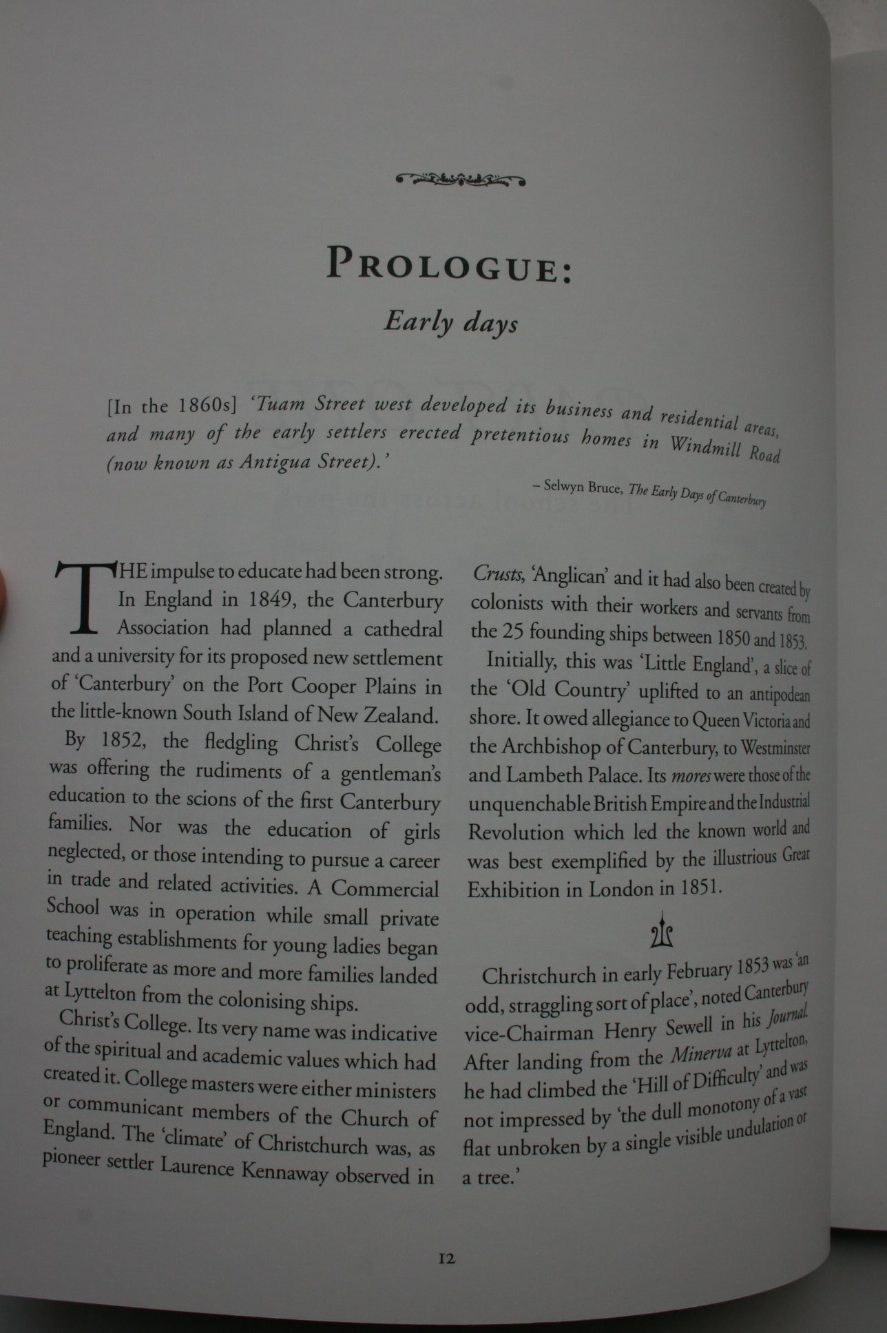 West! 1858-1966 A Social history of Christchurch West High School and its predecessors by Colin Amodeo. RARE.
