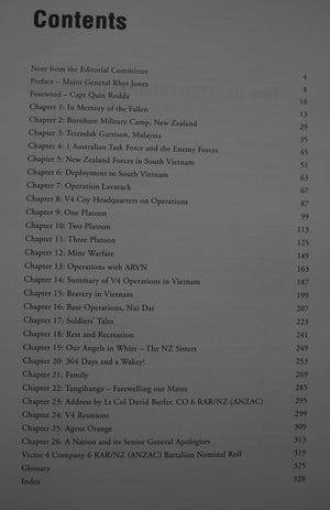 A Soldier's View of the Vietnam War The Story of Victor 4 : V Coy, 6 RAR/NZ (ANZAC) Battalion By Victor 4 Company.