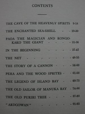 Legends of the Maori and Personal Reminiscences of the East Coast of New Zealand by The Late Colonel Porter.