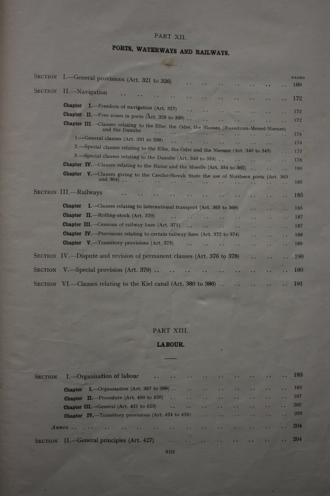The Treaty Of Peace Between The Allied And Associated Powers And Germany, The Protocol annexed thereto, the Agreement respecting the military occupation of the territories of the Rhine