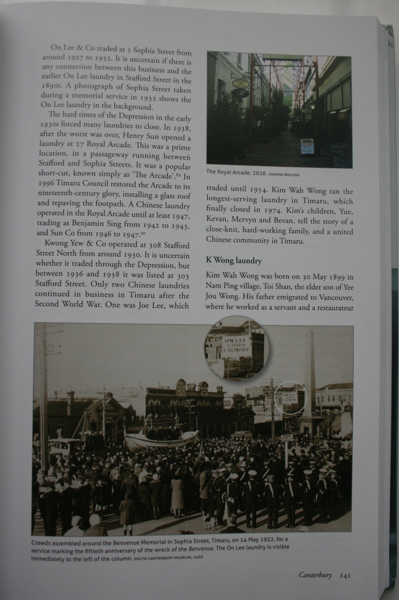 Starch Work Done by Experts: Chinese Laundries in Aotearoa New Zealand by Joanna Boileau. VERY SCARCE.