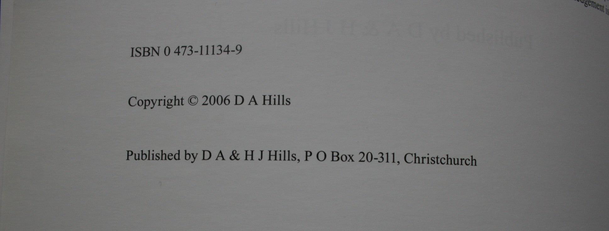 Settling Near The Styx River. SIGNED BY BOTH AUTHORS Dennis and Helen Hills.