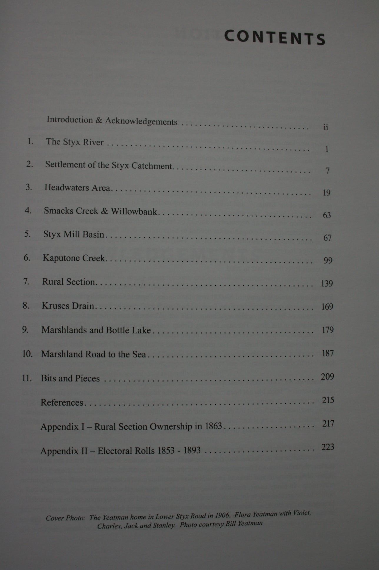 Settling Near The Styx River. SIGNED BY BOTH AUTHORS Dennis and Helen Hills.