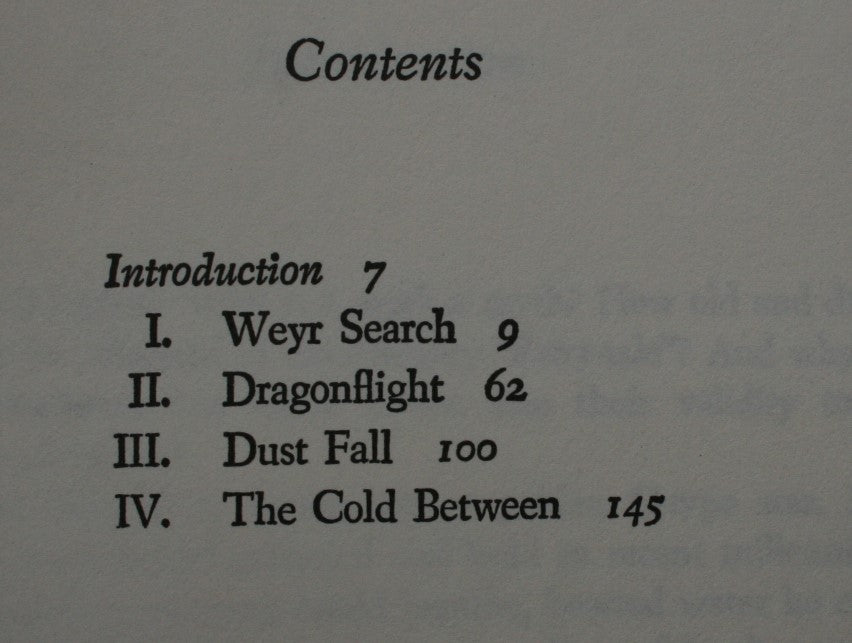 The Dragonriders of Pern - 3 books in one (Dragonflight; Dragonquest; The White Dragon) by Anne McCaffrey.