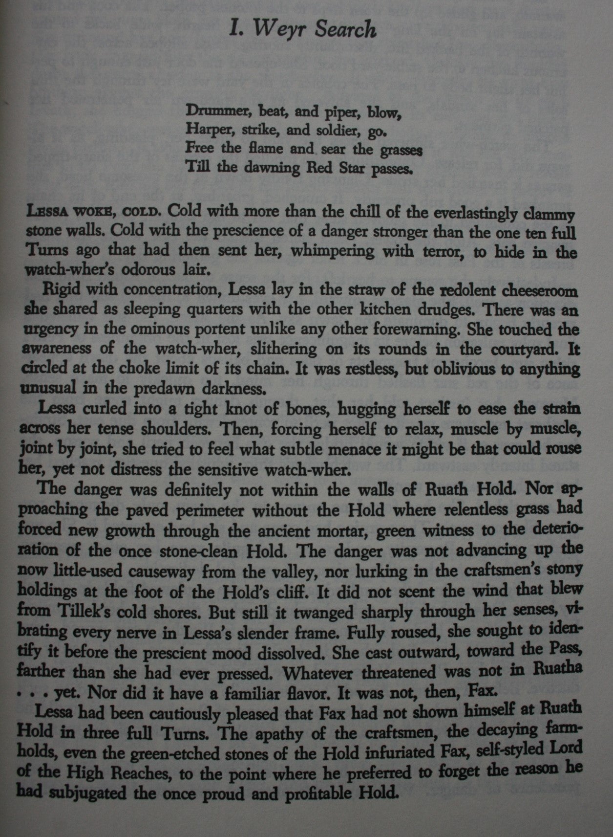 The Dragonriders of Pern - 3 books in one (Dragonflight; Dragonquest; The White Dragon) by Anne McCaffrey.