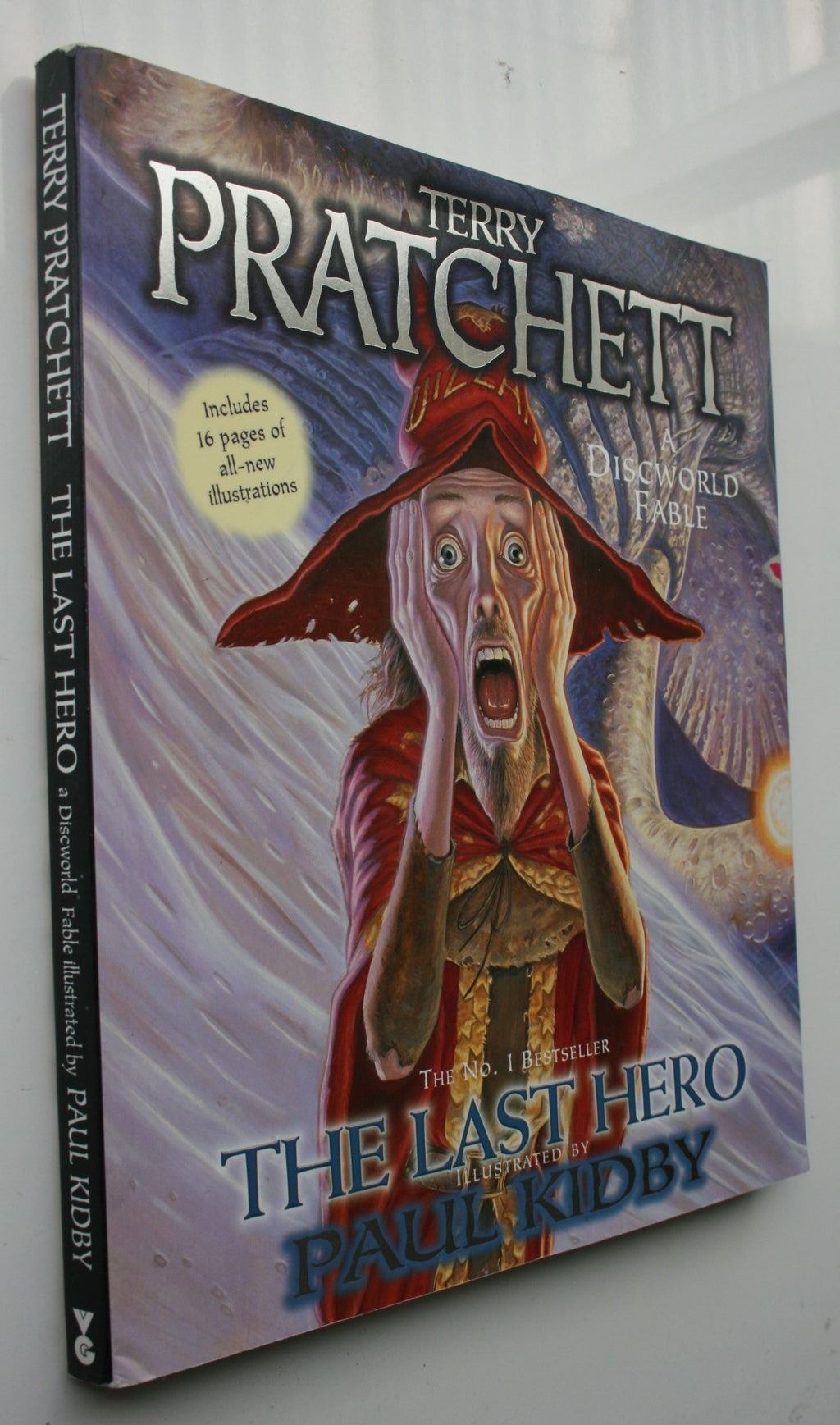 The Last Hero By Terry Pratchett, illustrated by Paul Kidby.