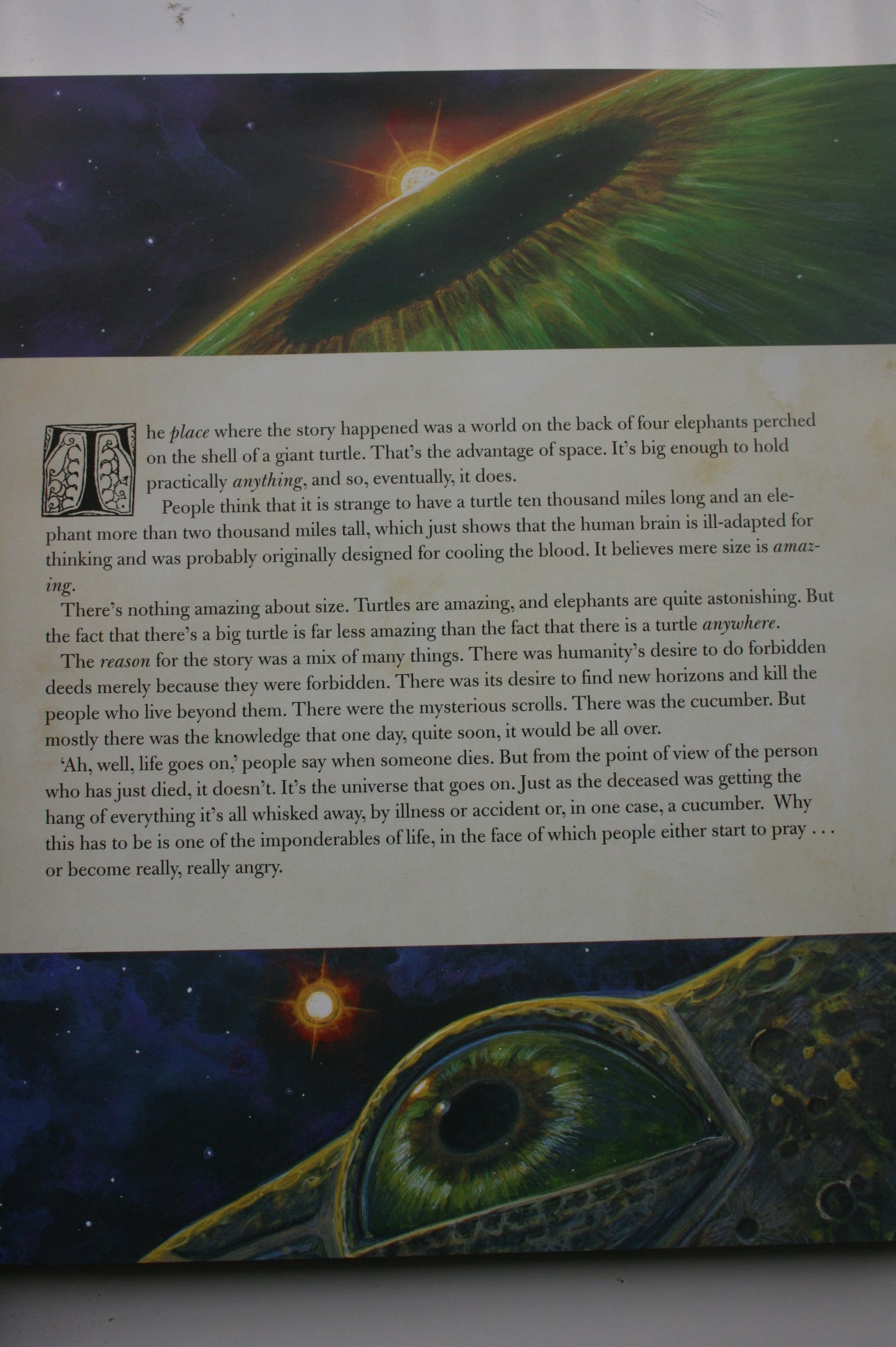 The Last Hero By Terry Pratchett, illustrated by Paul Kidby.