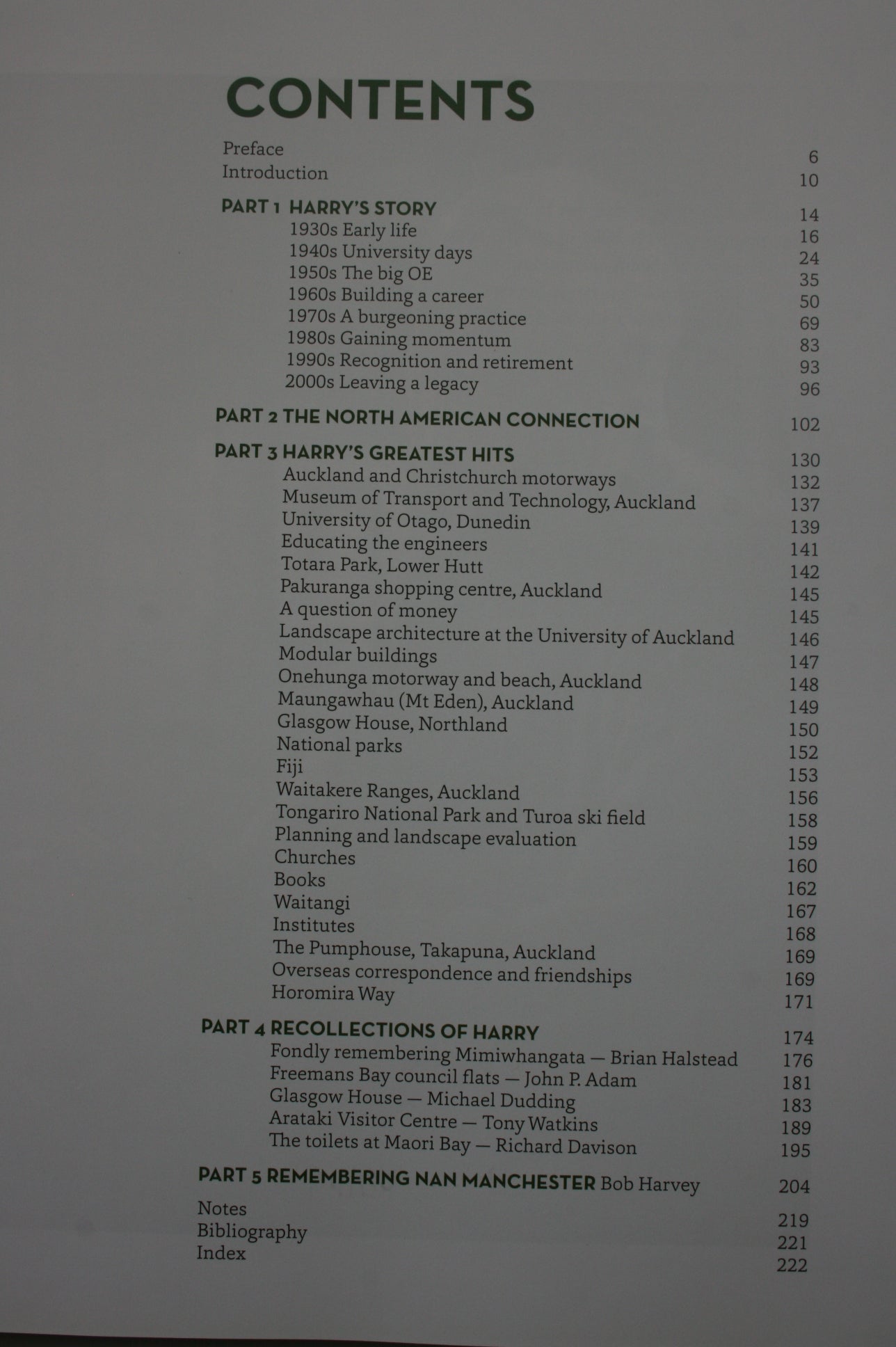 Harry Turbott New Zealand's First Landscape Architect By Garth Falconer. SIGNED