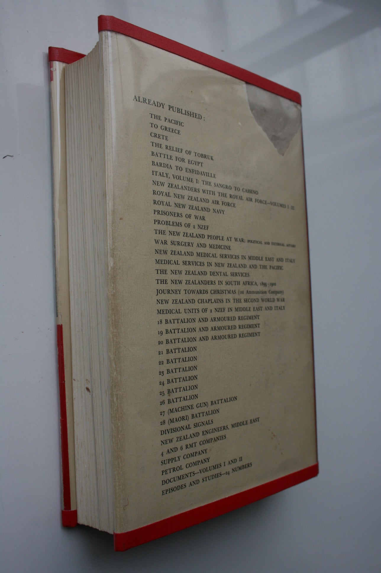 Divisional Cavalry: Official History of New Zealand in the Second World War 1939 - 45 by R J Loughnan.