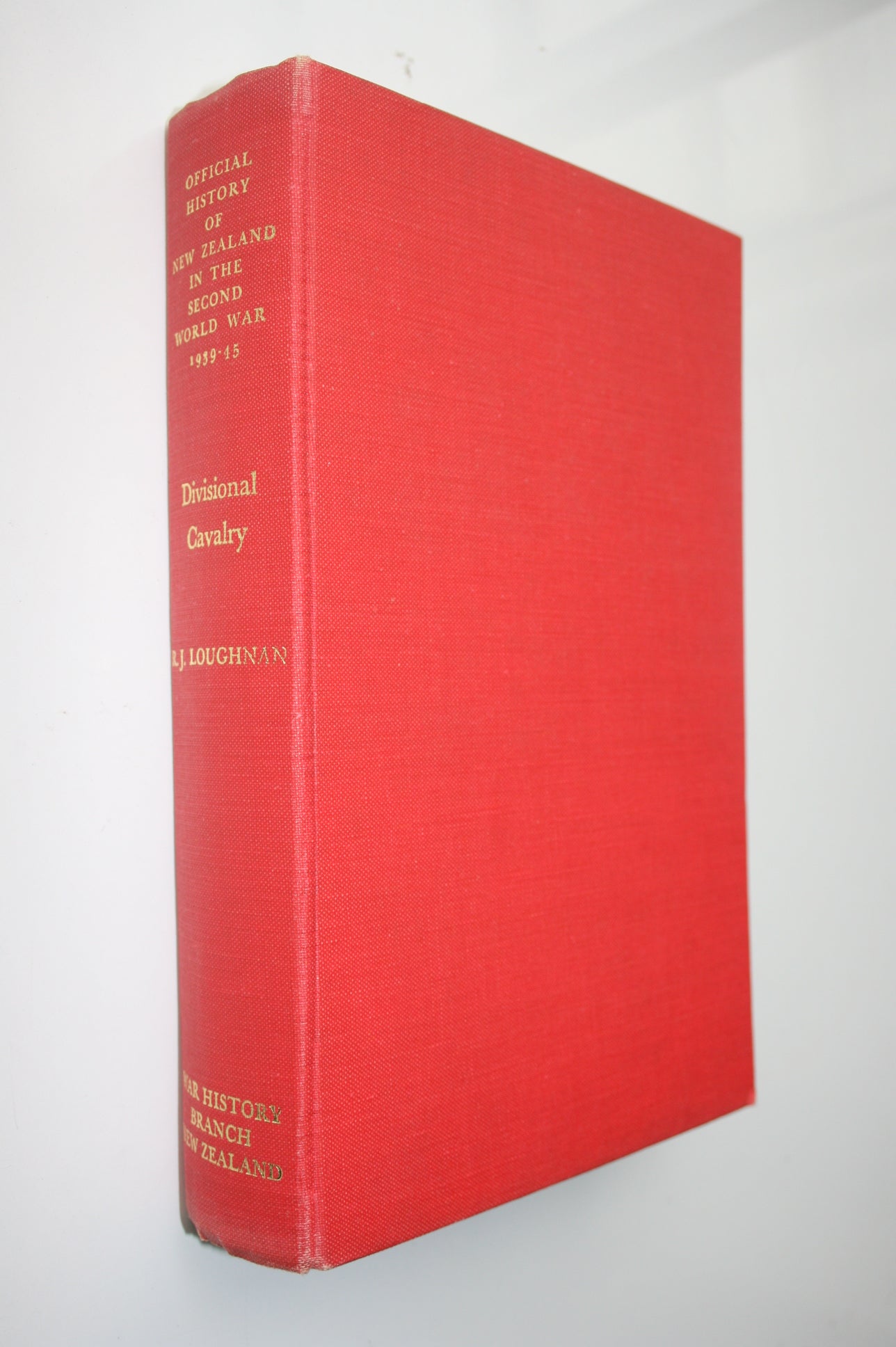 Divisional Cavalry: Official History of New Zealand in the Second World War 1939 - 45 by R J Loughnan.