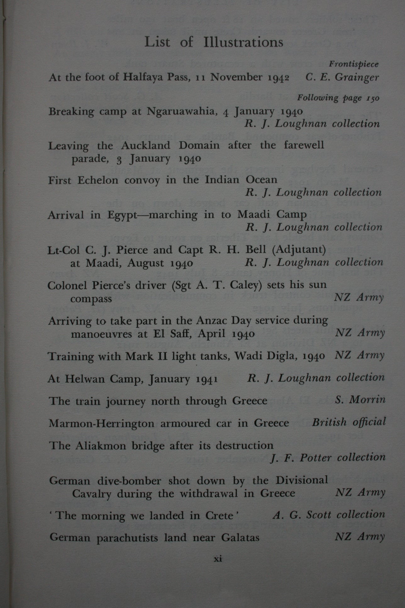 Divisional Cavalry: Official History of New Zealand in the Second World War 1939 - 45 by R J Loughnan.