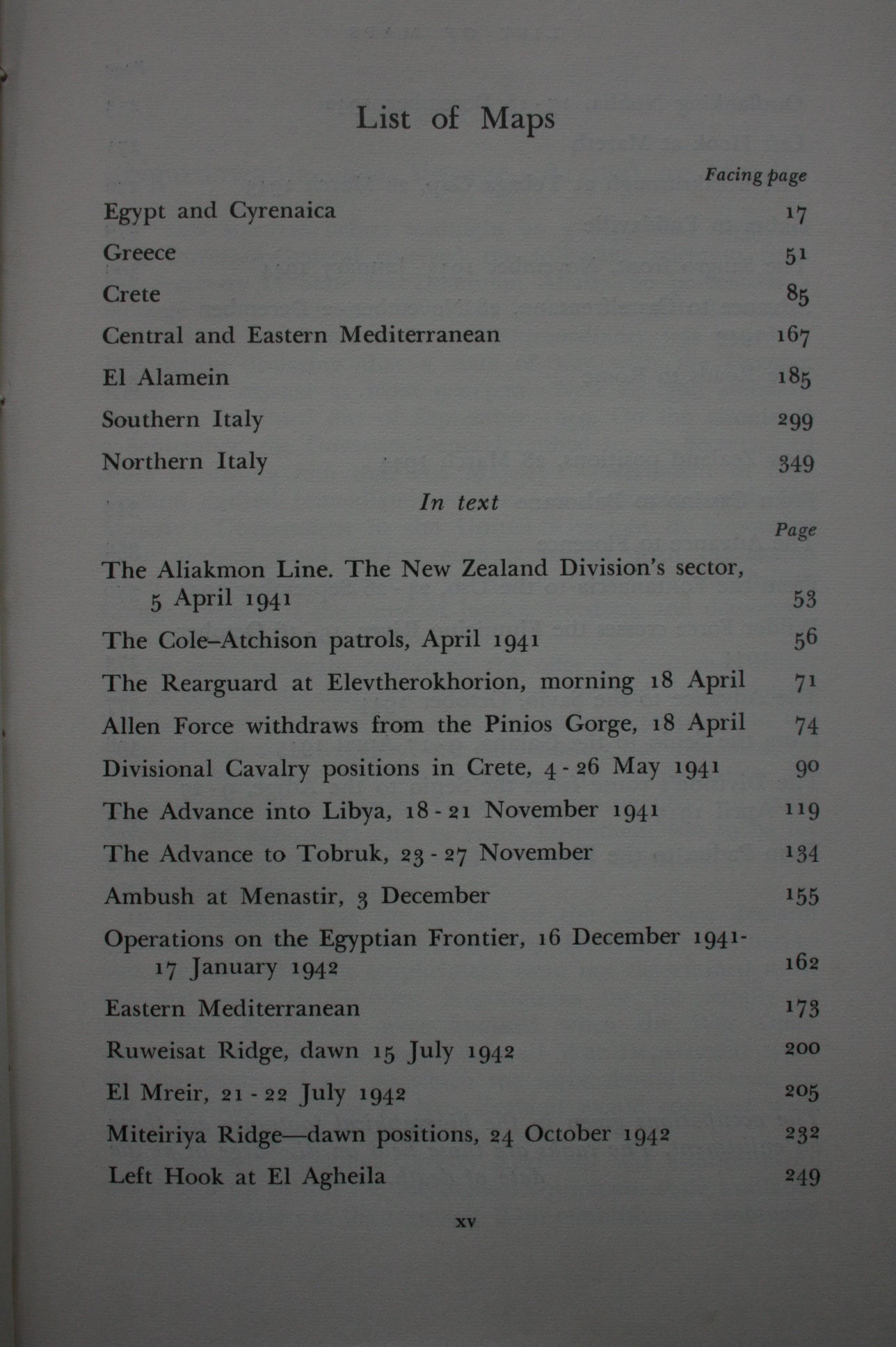 Divisional Cavalry: Official History of New Zealand in the Second World War 1939 - 45 by R J Loughnan.