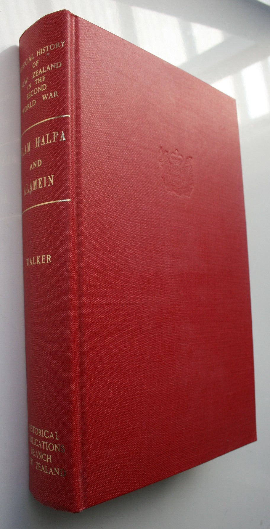 Alam Halfa and Alamein Official History of New Zealand in the Second World War 1939-45