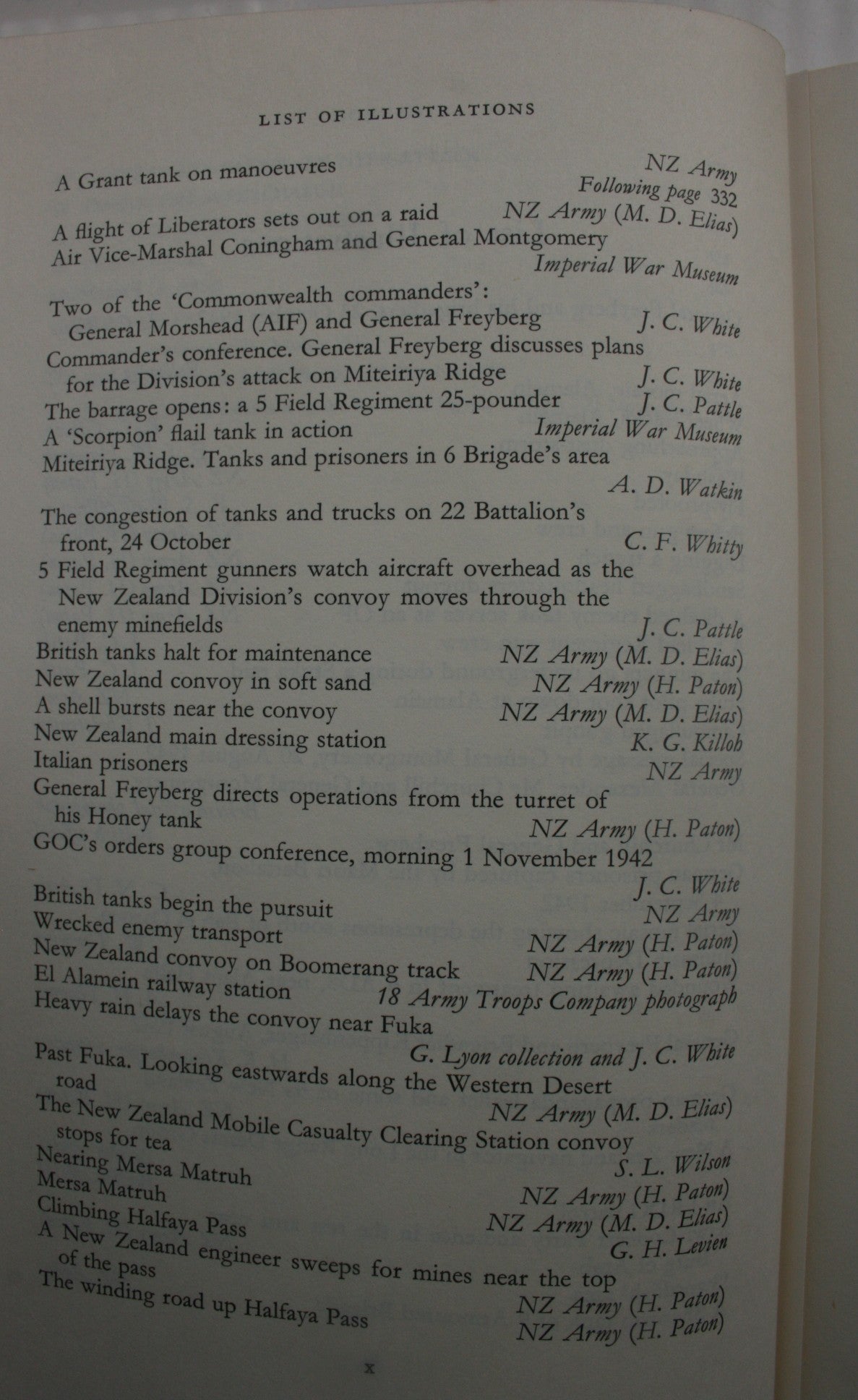 Alam Halfa and Alamein Official History of New Zealand in the Second World War 1939-45