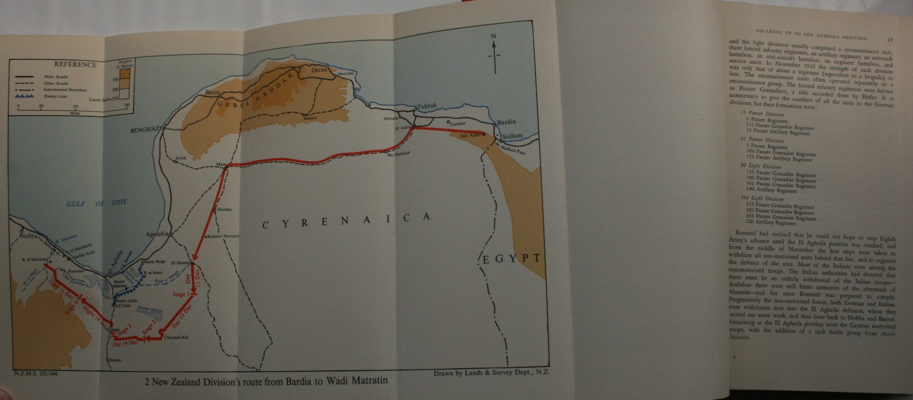 Bardia to Enfidaville. Official History of New Zealand in the Second World War 1939-45: By W.G. STEVENS.