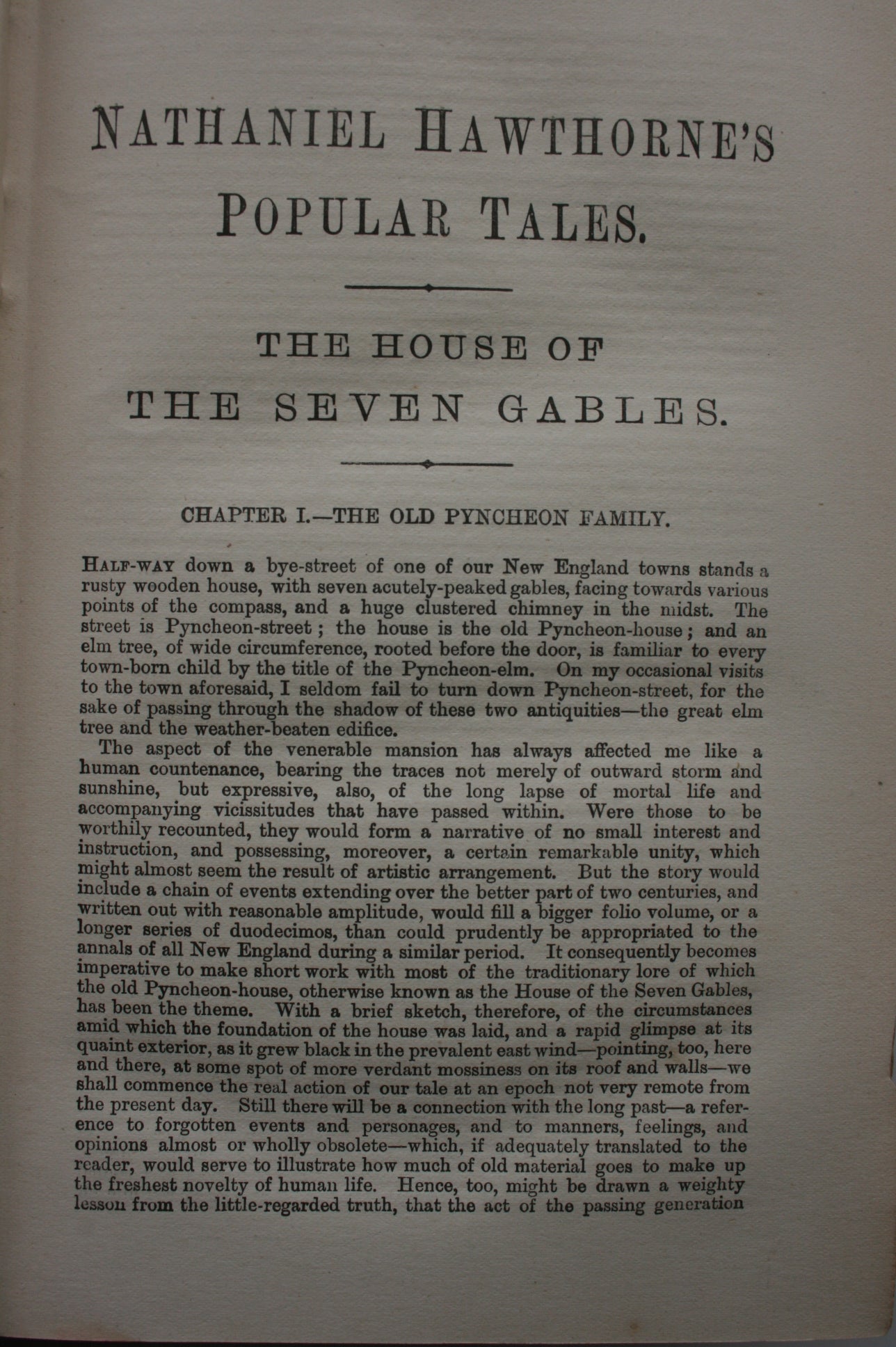 The Popular Tales Of Nathaniel Hawthorne 1895