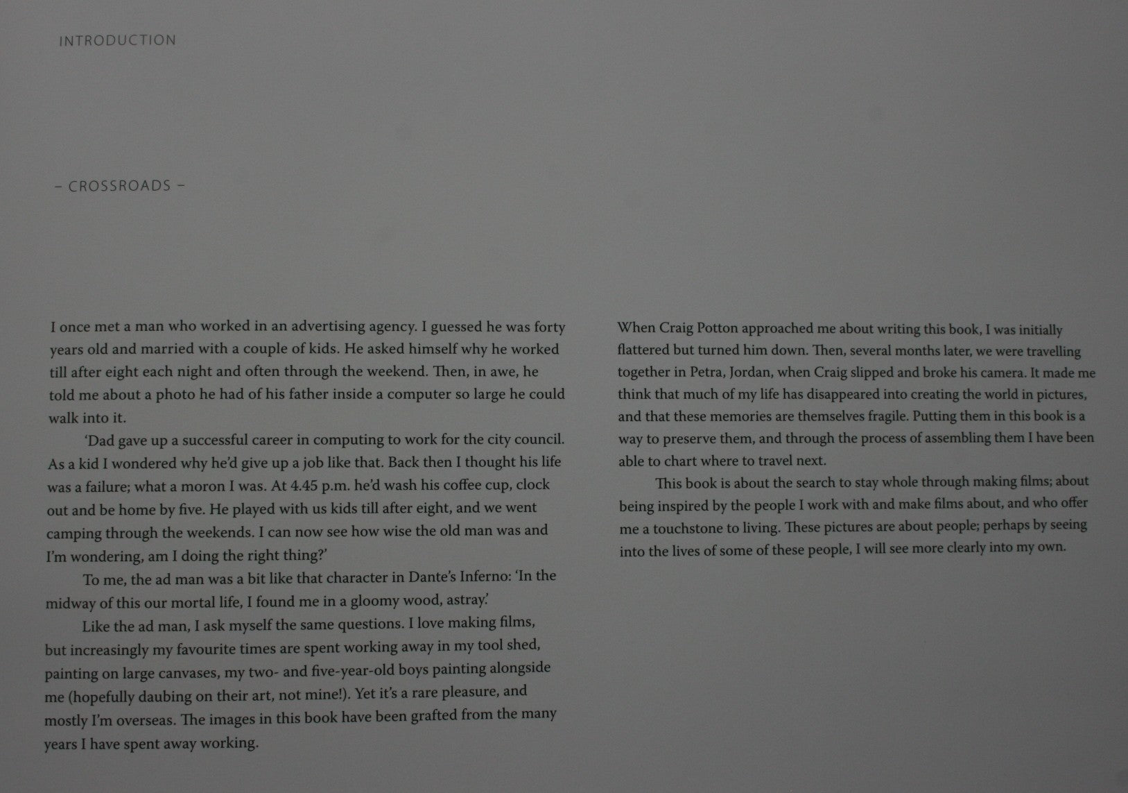 The Past Awaits People, Images, Film By Vincent Ward.