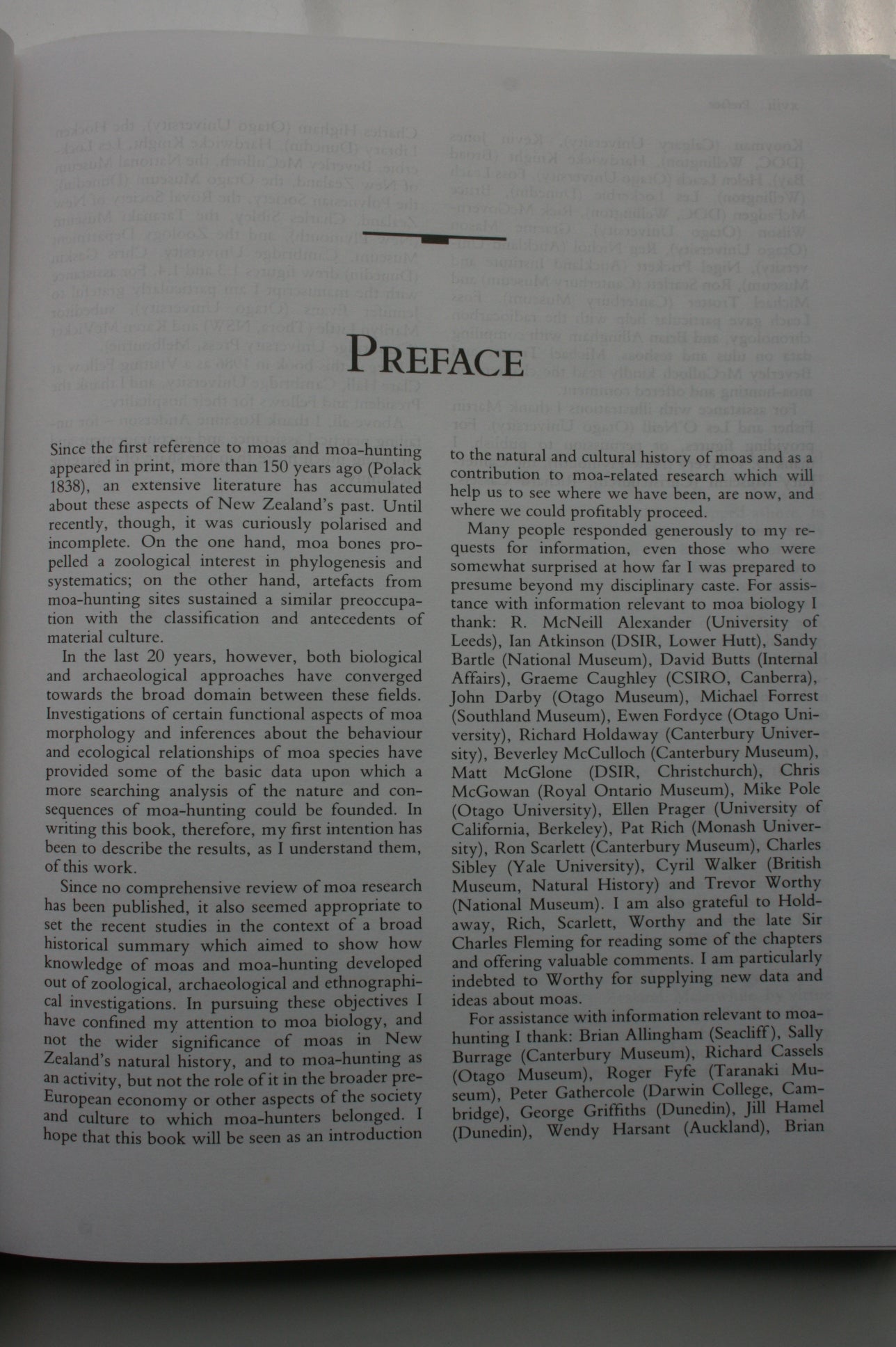 Prodigious Birds: Moas and Moa-Hunting in New Zealand. FIRST EDITION HARDBACK