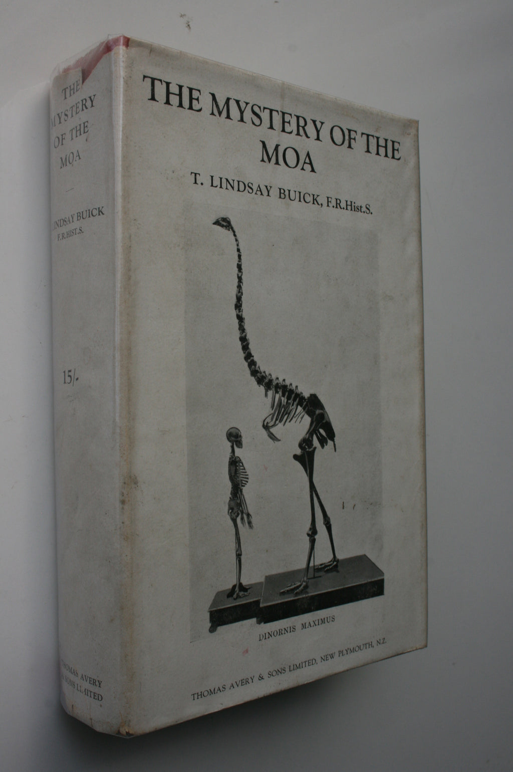 The Mystery of the Moa: New Zealand's Avian Giant by T. Lindsay Buick. 1931. FIRST EDITION. VERY SCARCE.