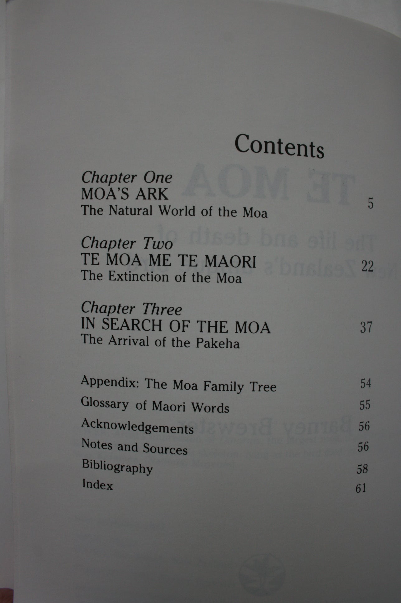 Te Moa: The Life and Death of New Zealand's Unique Bird by Barney Brewster.