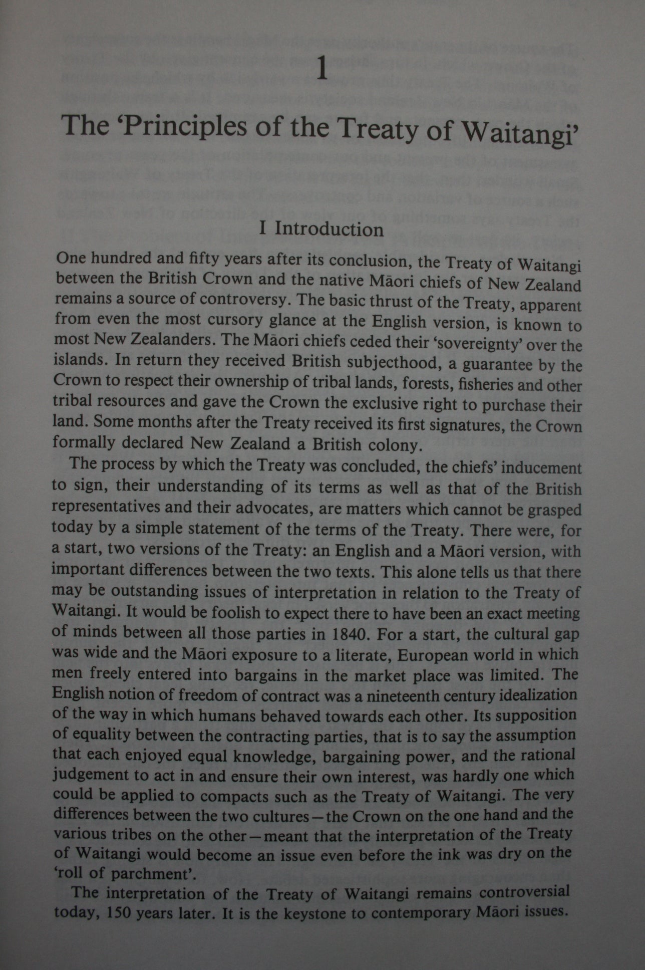 The Maori Magna Carta: New Zealand Law and the Treaty of Waitangi by Paul McHugh.