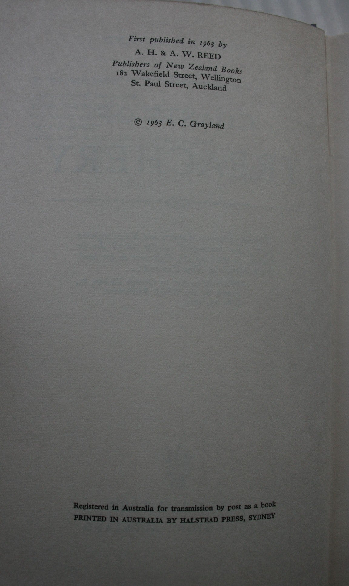 Coasts of Treachery by Eugene Grayland.