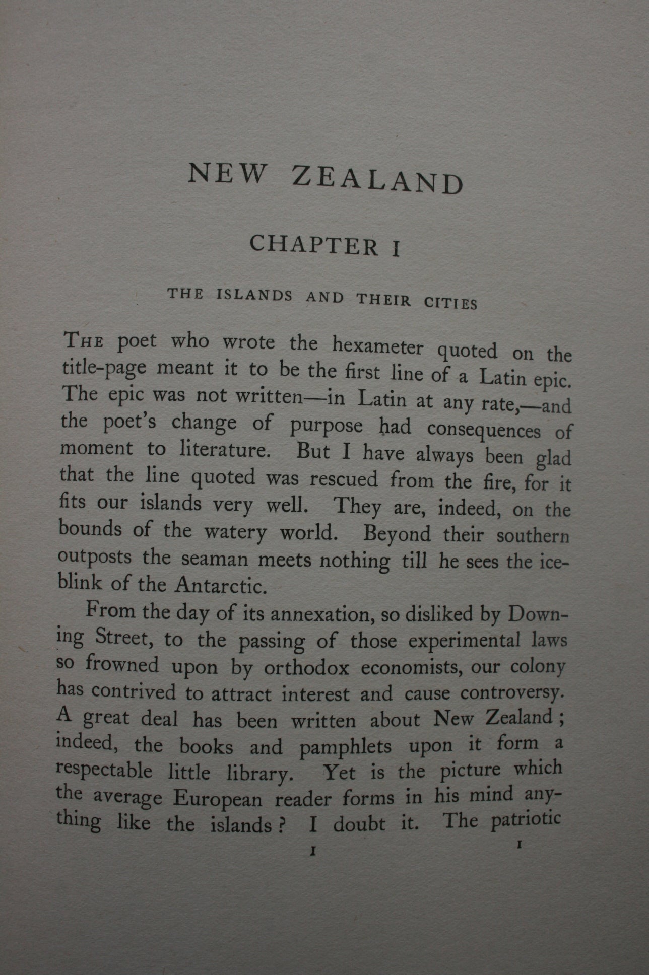 New Zealand : Painted By F & W Wright, described by William Pember Reeves.