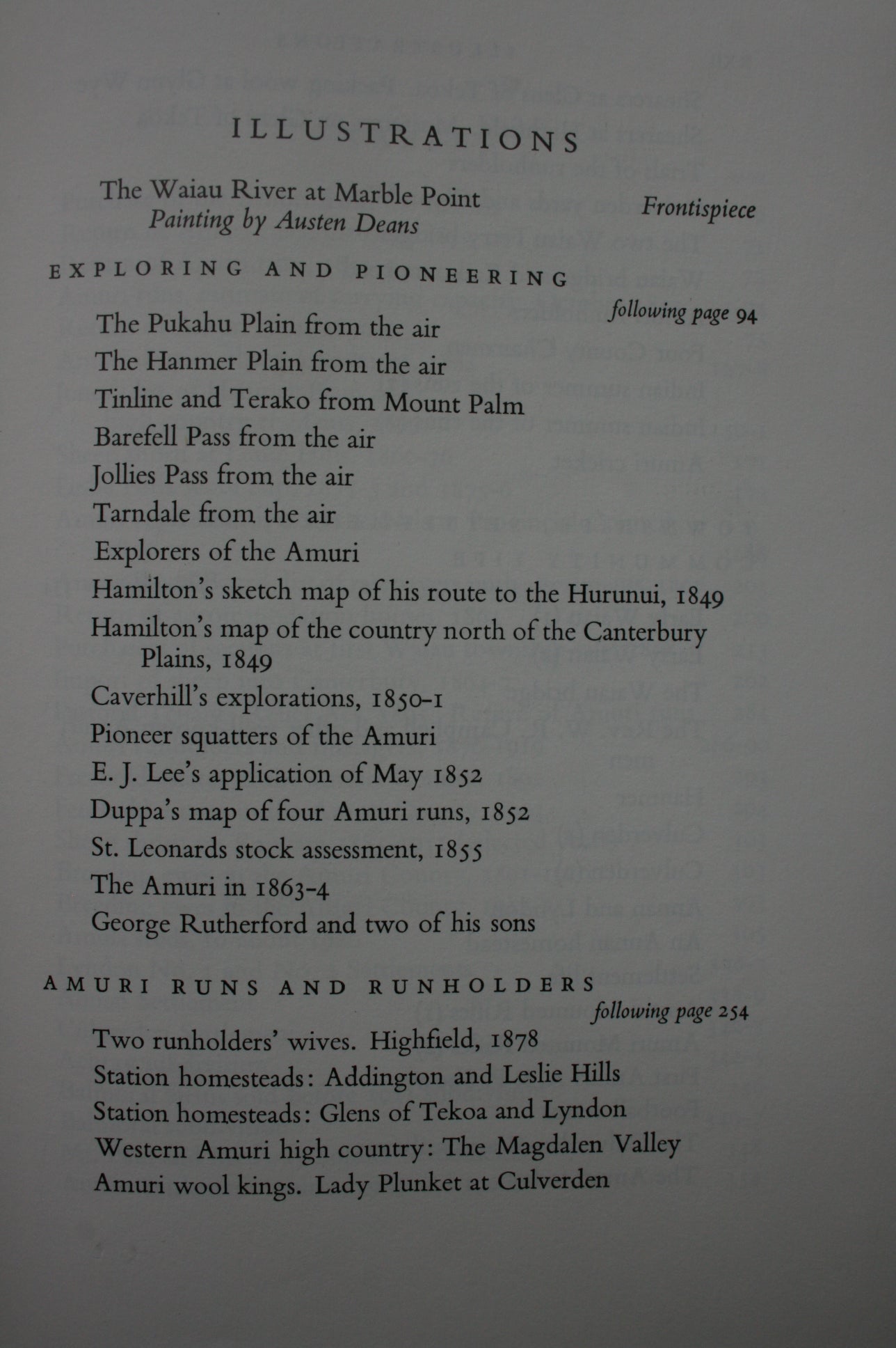 The Amuri A County History by W.J. Gardner.