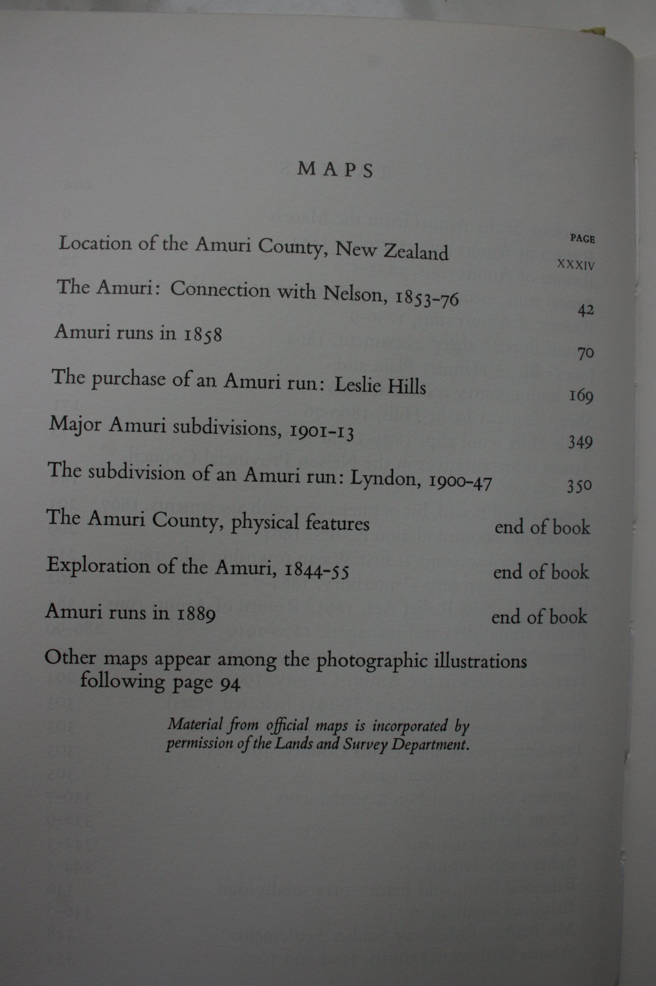 The Amuri A County History by W.J. Gardner.