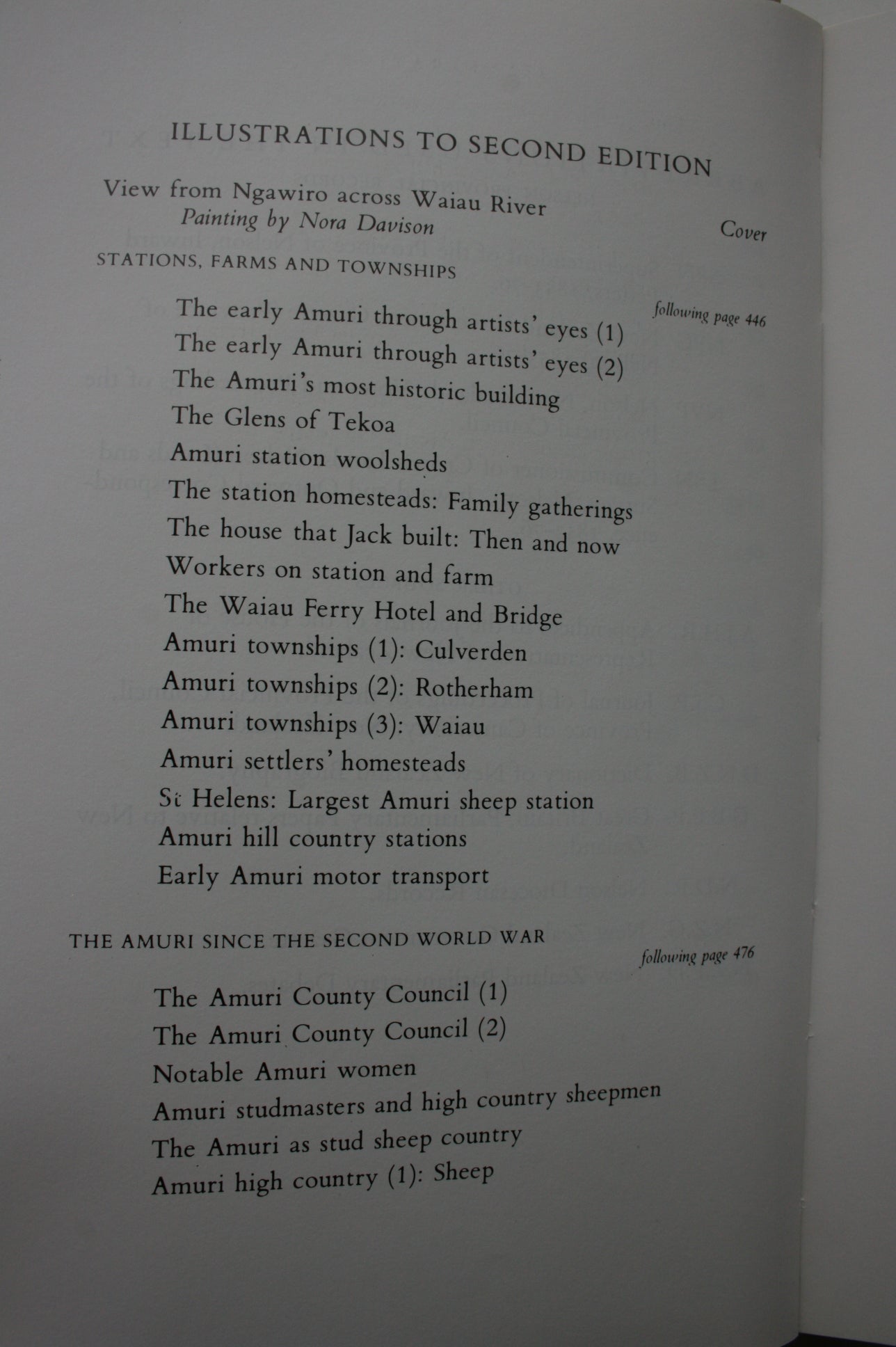 The Amuri A County History by W.J. Gardner.