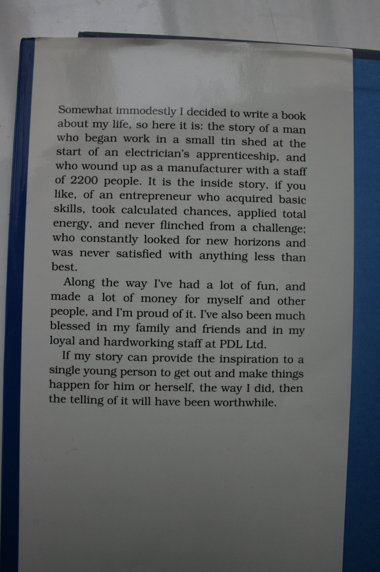 From Tin Shed to Knighthood. SIGNED BY AUTHOR Bob Stewart.