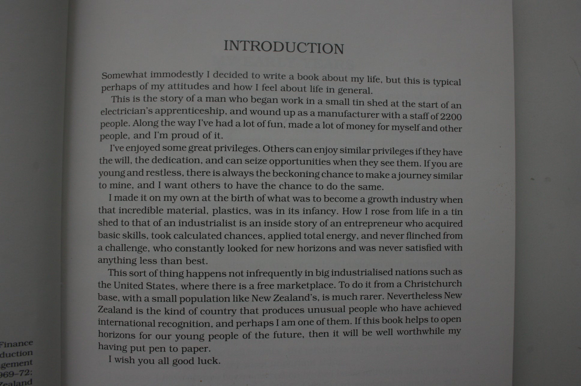 From Tin Shed to Knighthood. SIGNED BY AUTHOR Bob Stewart.