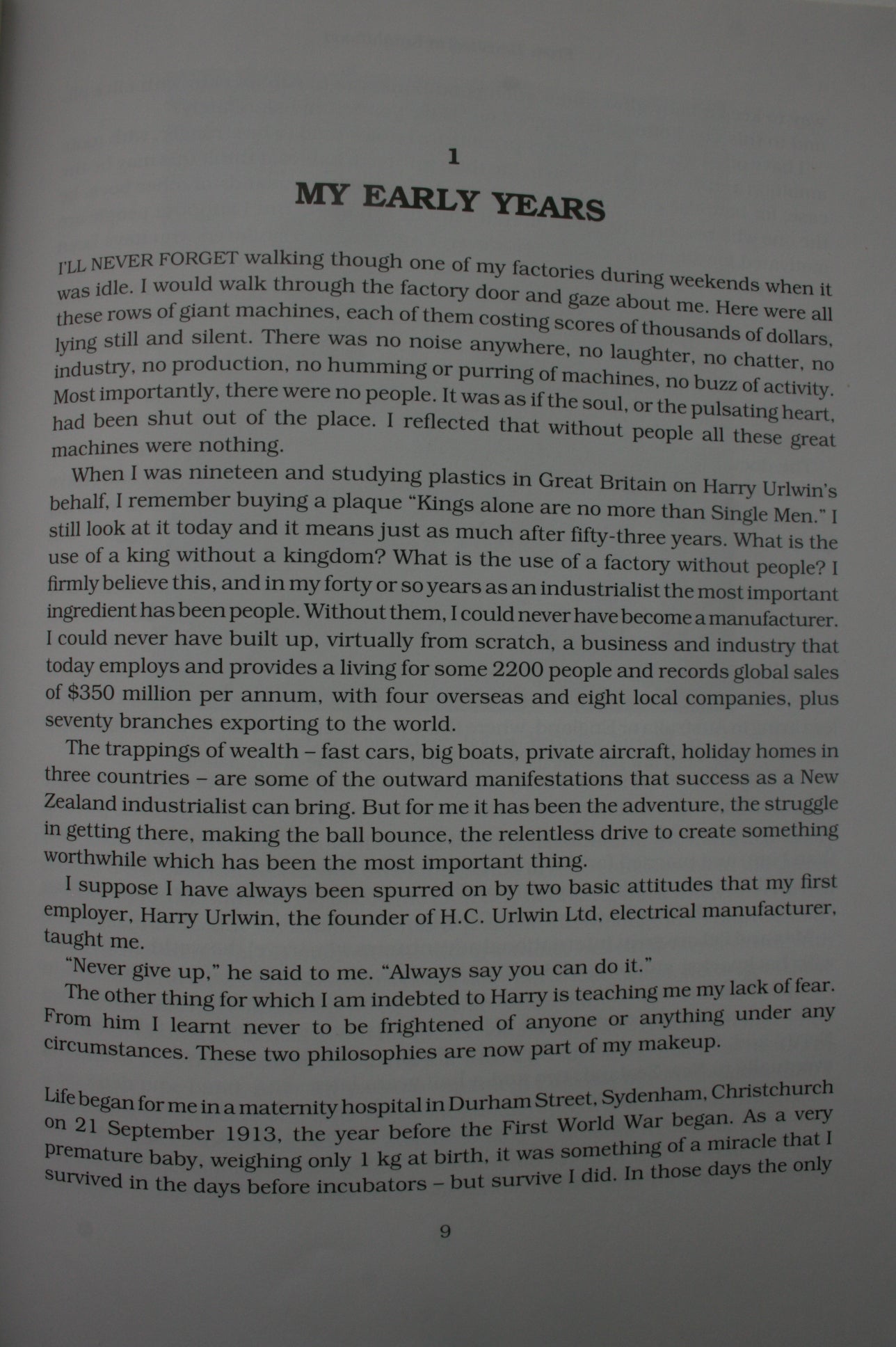 From Tin Shed to Knighthood. SIGNED BY AUTHOR Bob Stewart.