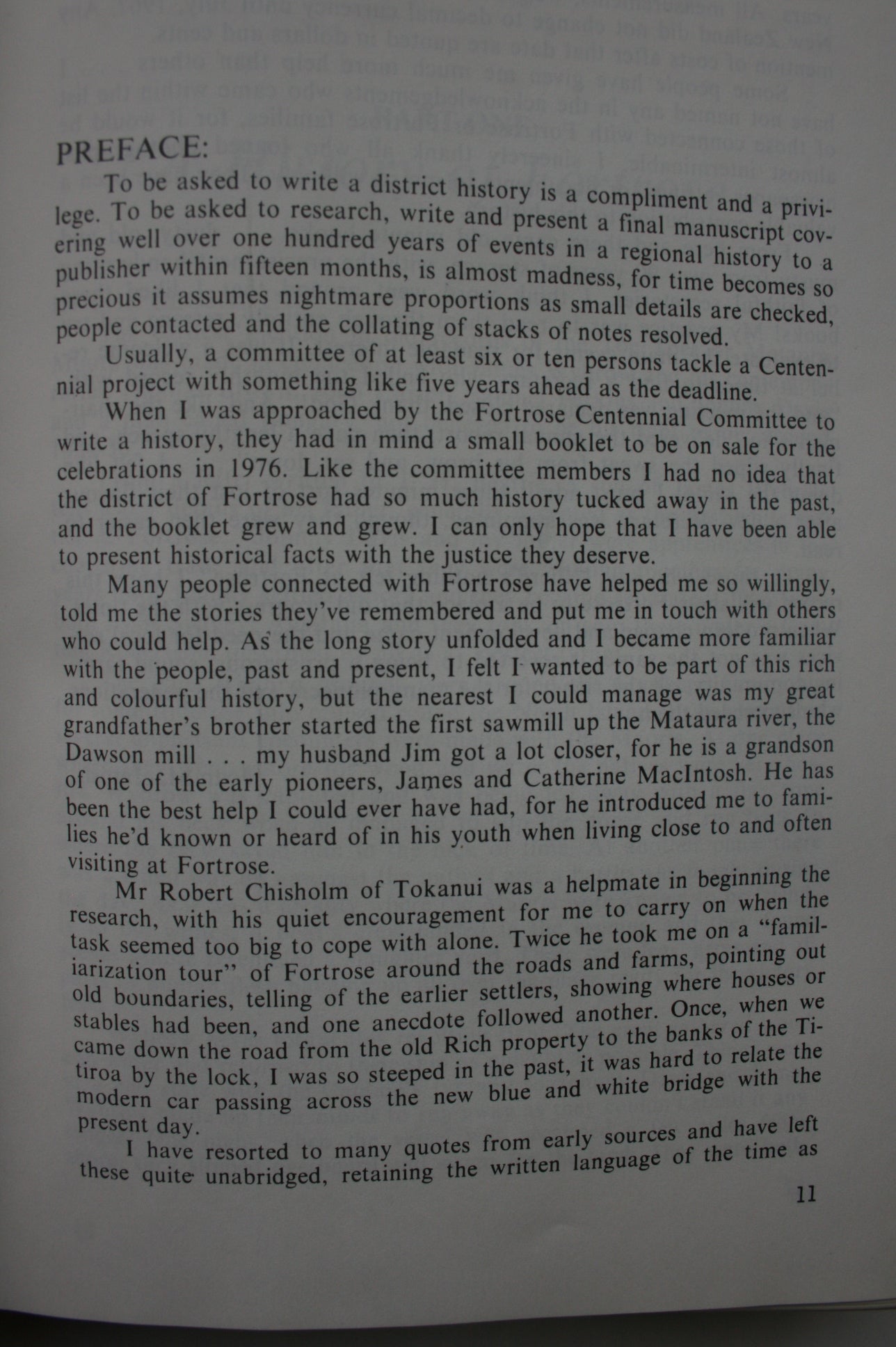 A History of Fortrose by Joan MacIntosh. 1975, First Edition.