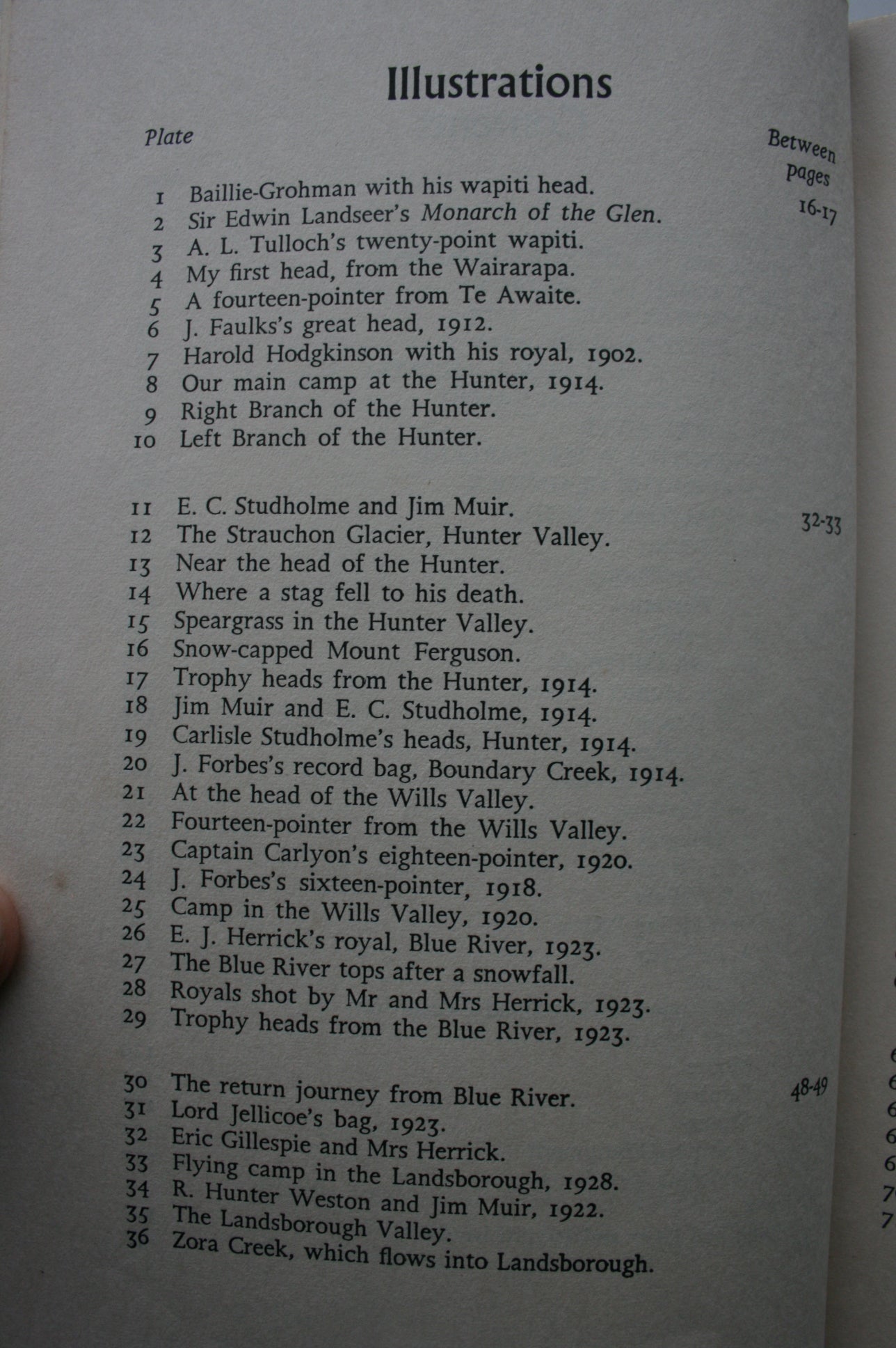 My Stalking Memories by Major R.A. Wilson. 1961, FIRST EDITION, FIRST PRINTING.