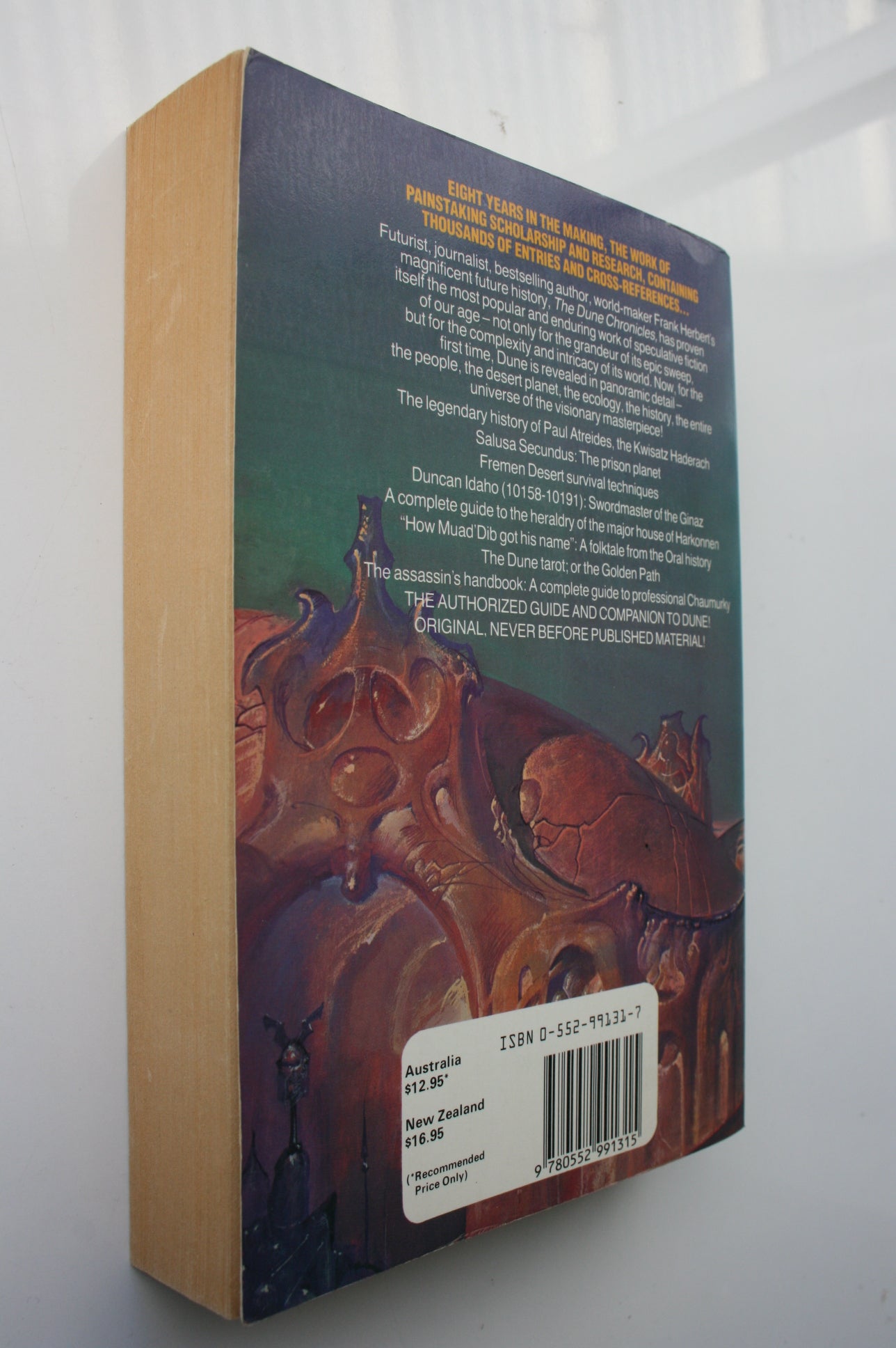 The Dune Encyclopaedia By Willis E. McNelly (Edited by). RARE.