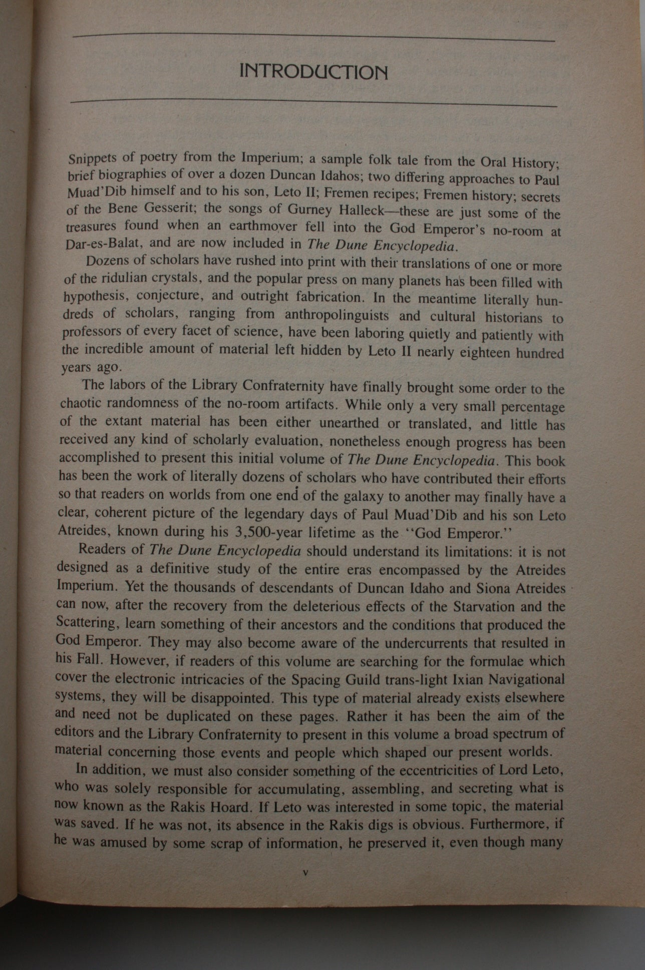 The Dune Encyclopaedia By Willis E. McNelly (Edited by). RARE.