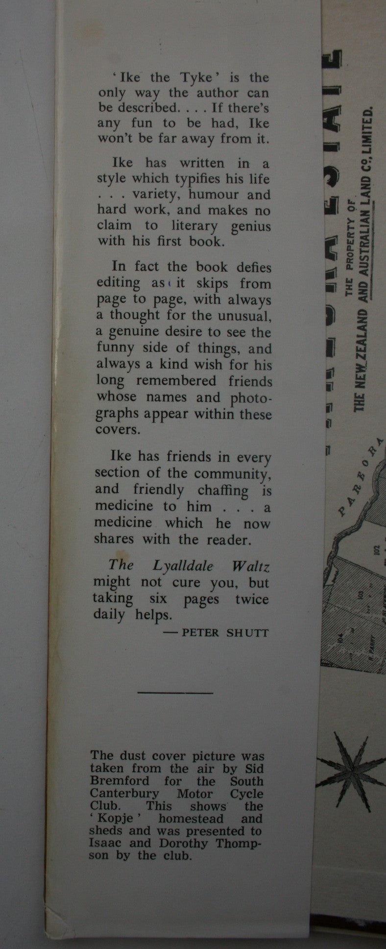 The Lyalldale Waltz: A Light-hearted Look at Rural Life about South Canterbury over the past Seventy Years. SIGNED BY AUTHOR.