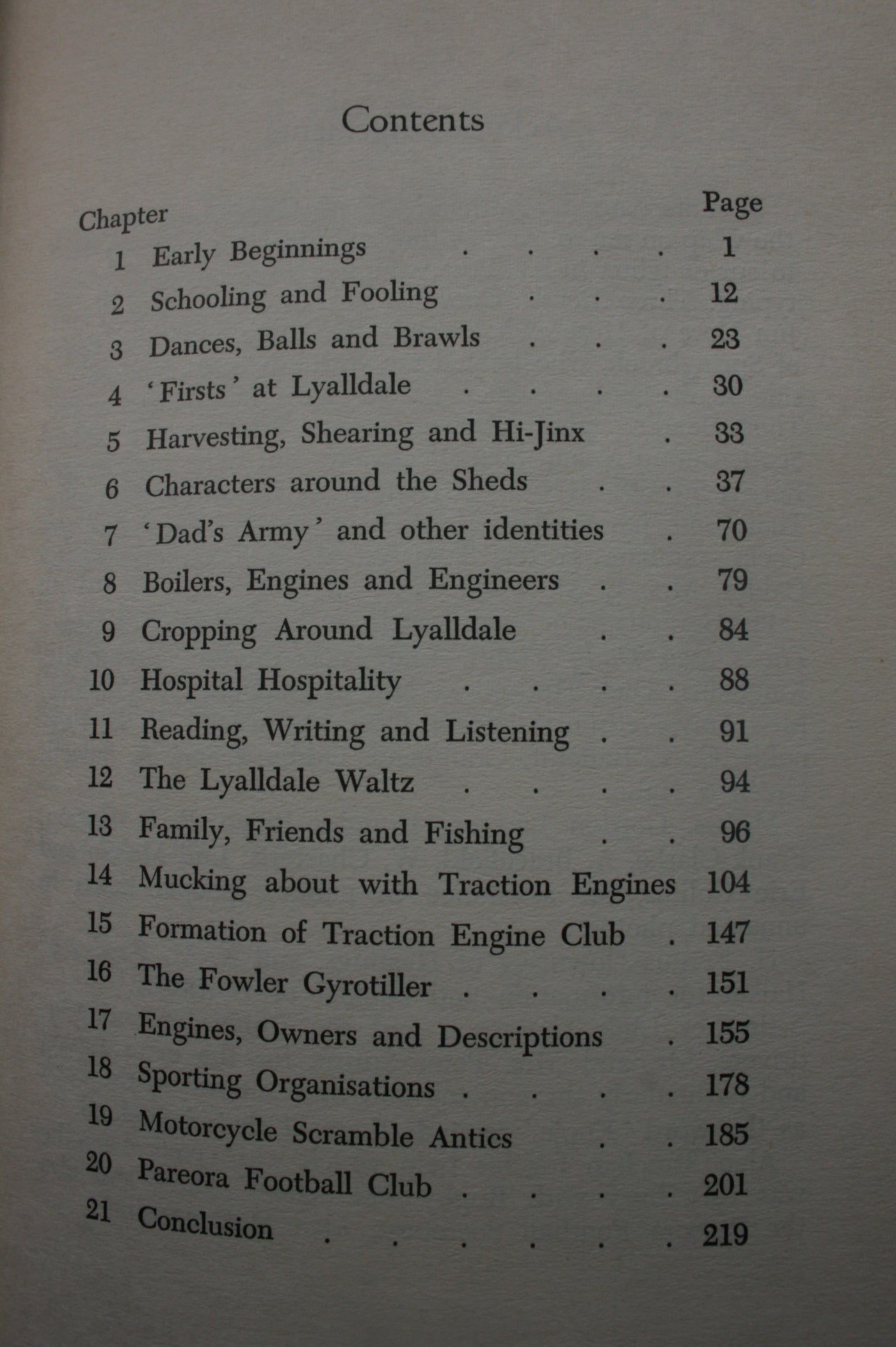 The Lyalldale Waltz: A Light-hearted Look at Rural Life about South Canterbury over the past Seventy Years. SIGNED BY AUTHOR.