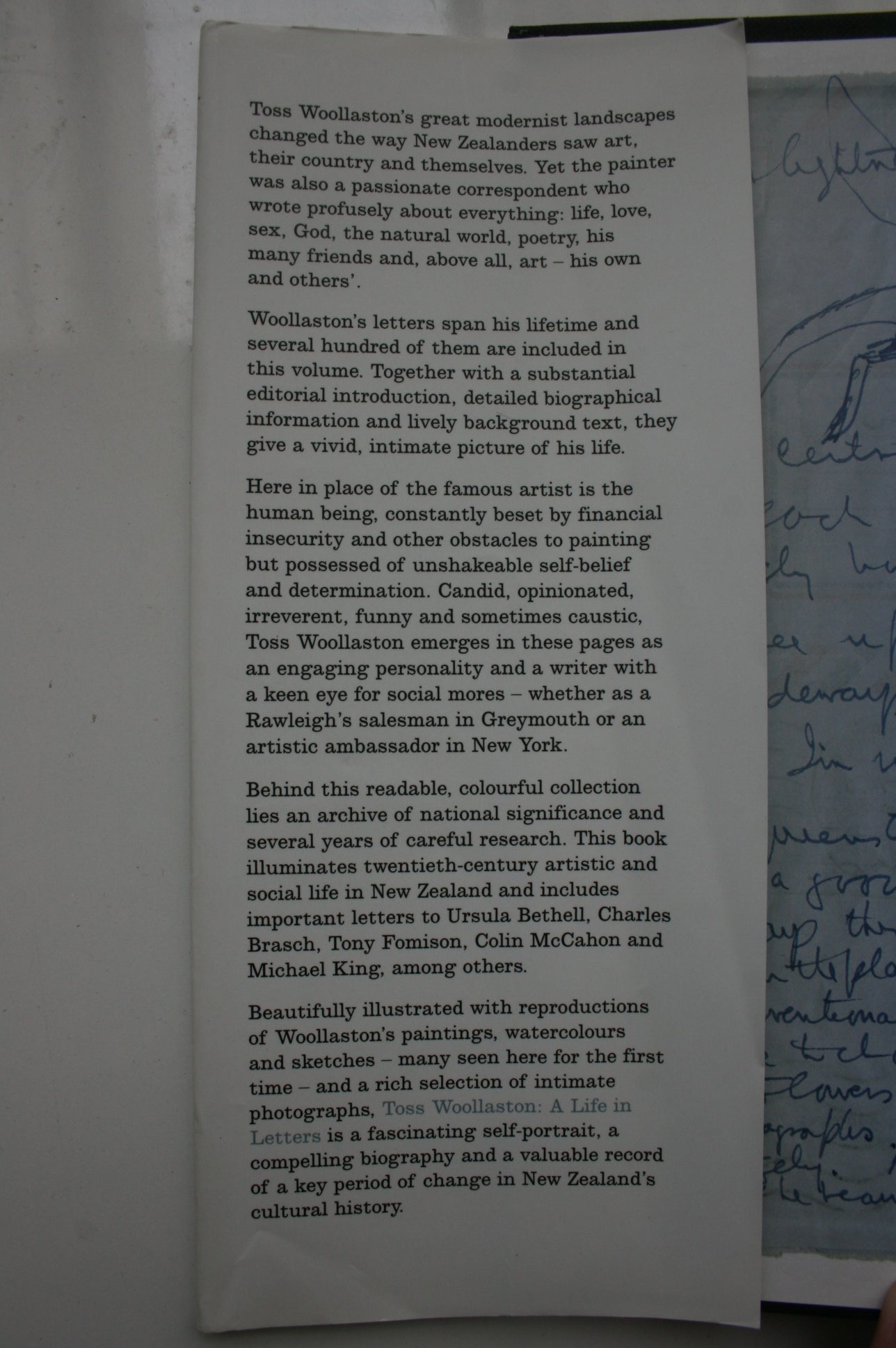 Toss Woollaston A Life in Letters Edited by Jill Trevelyan.