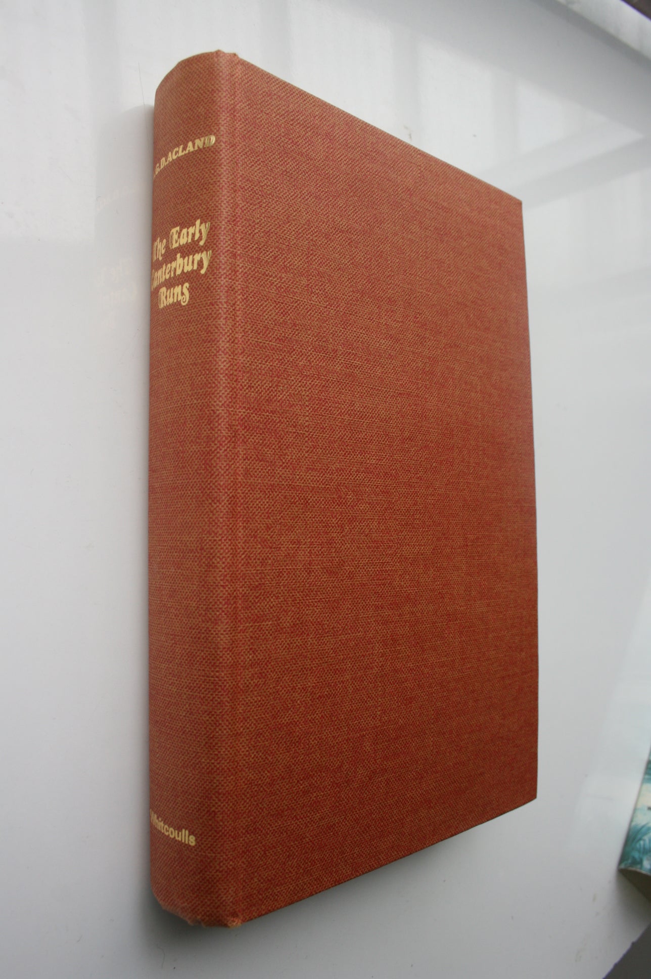 The Early Canterbury Runs. 4th Revised Edition.