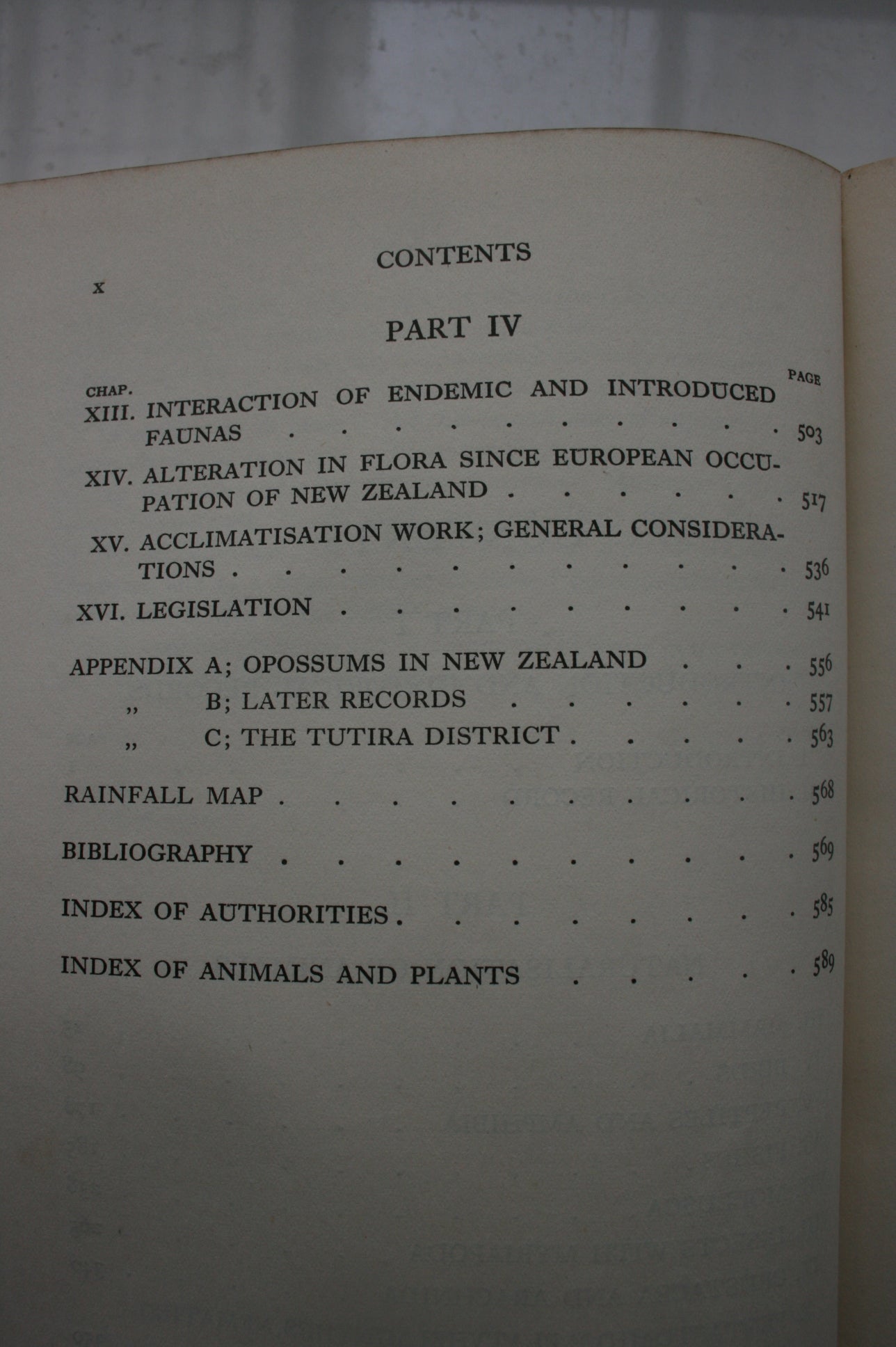 The Naturalisation of Animals & Plants in New Zealand (1922 FIRST EDITION). By G M Thomson.