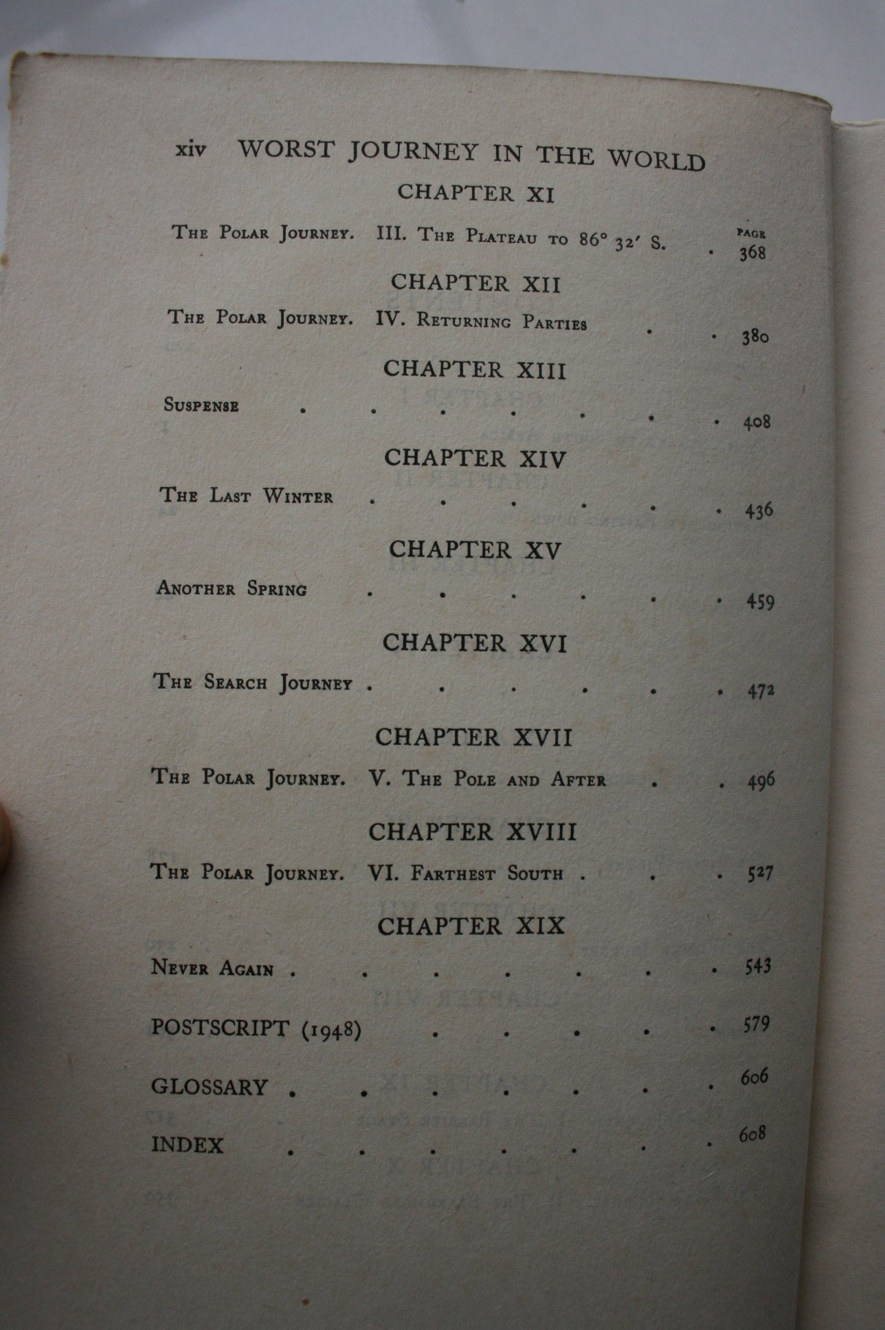 The Worst Journey in the World Antarctic 1910-1913 by Apsley Cherry-Garrard. With maps, and illustrations by the late Doctor Edward A. Wilson and the author.