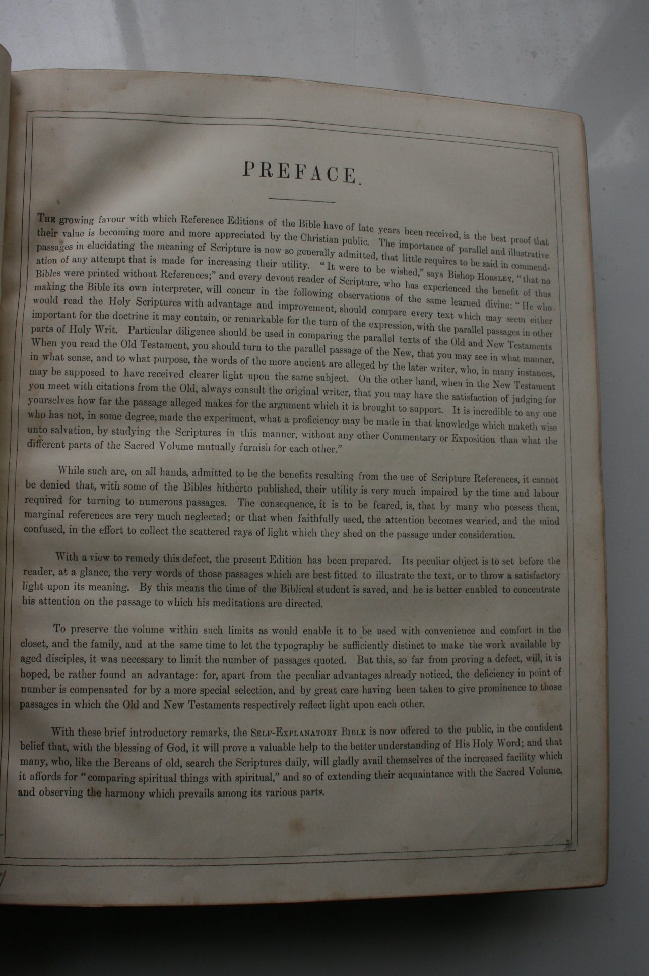 The Holy Bible, Old and New Testaments, With the Marginal Readings, and Original and Selected Parallel References, Printed at Length.