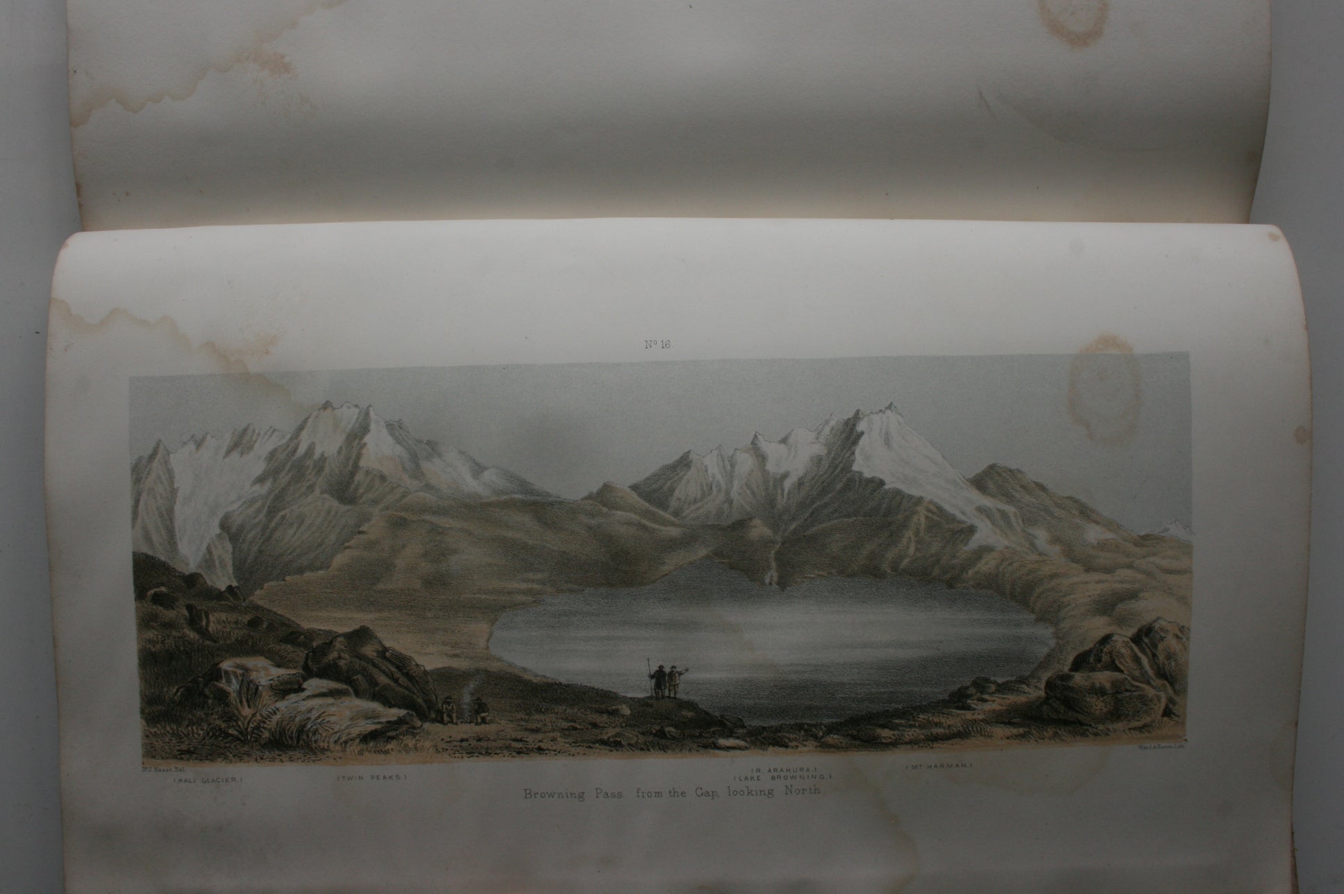 Report on the Headwaters of the River Rakaia. 1867. INSCRIBED BY AUTHOR.