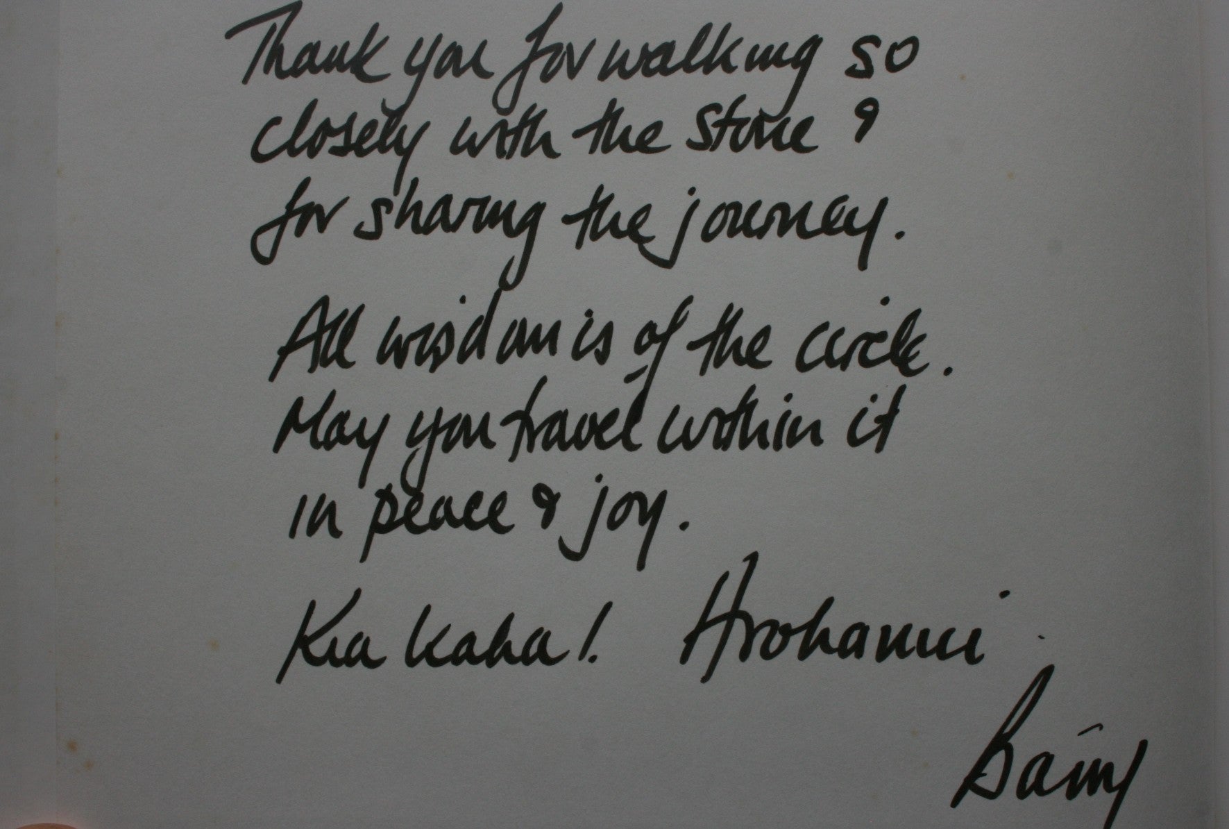 Song of the Stone. SIGNED FIRST EDITION HARDBACK. By Barry Brailsford.