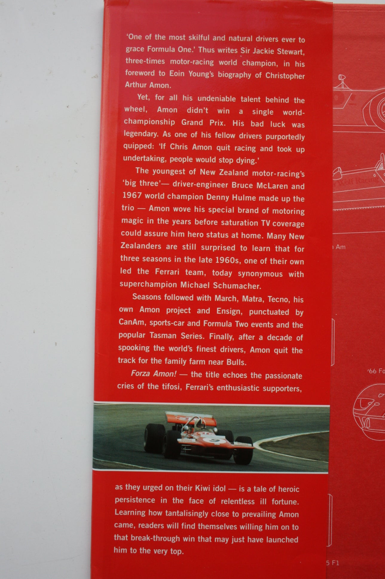Forza Amon!: A Biography of Chris Amon. FIRST EDITION. By Eoin Young.