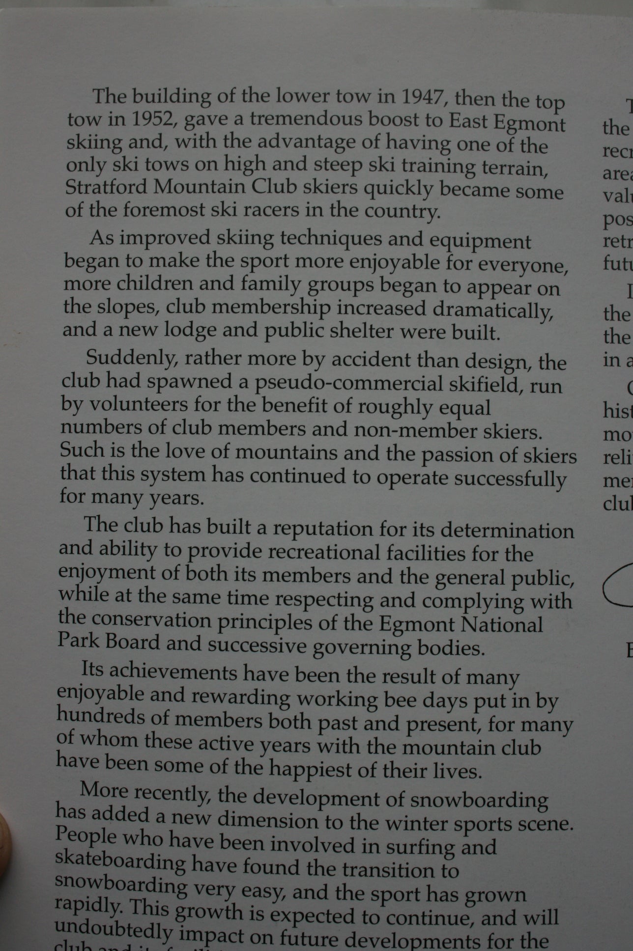 Manganui: A History of the Stratford Mountain Club