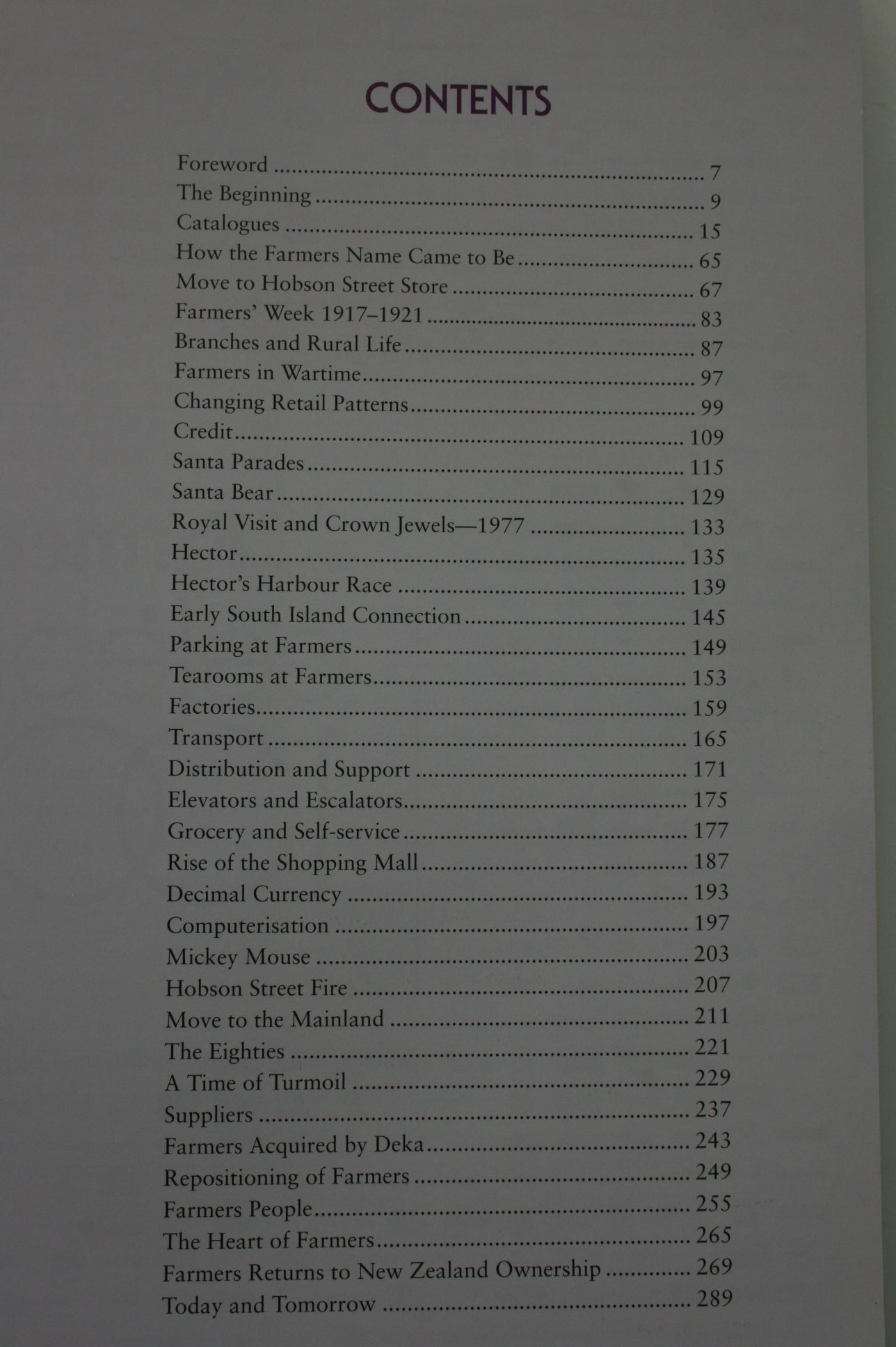 Farmers: Your Store For 100 Years. SIGNED.