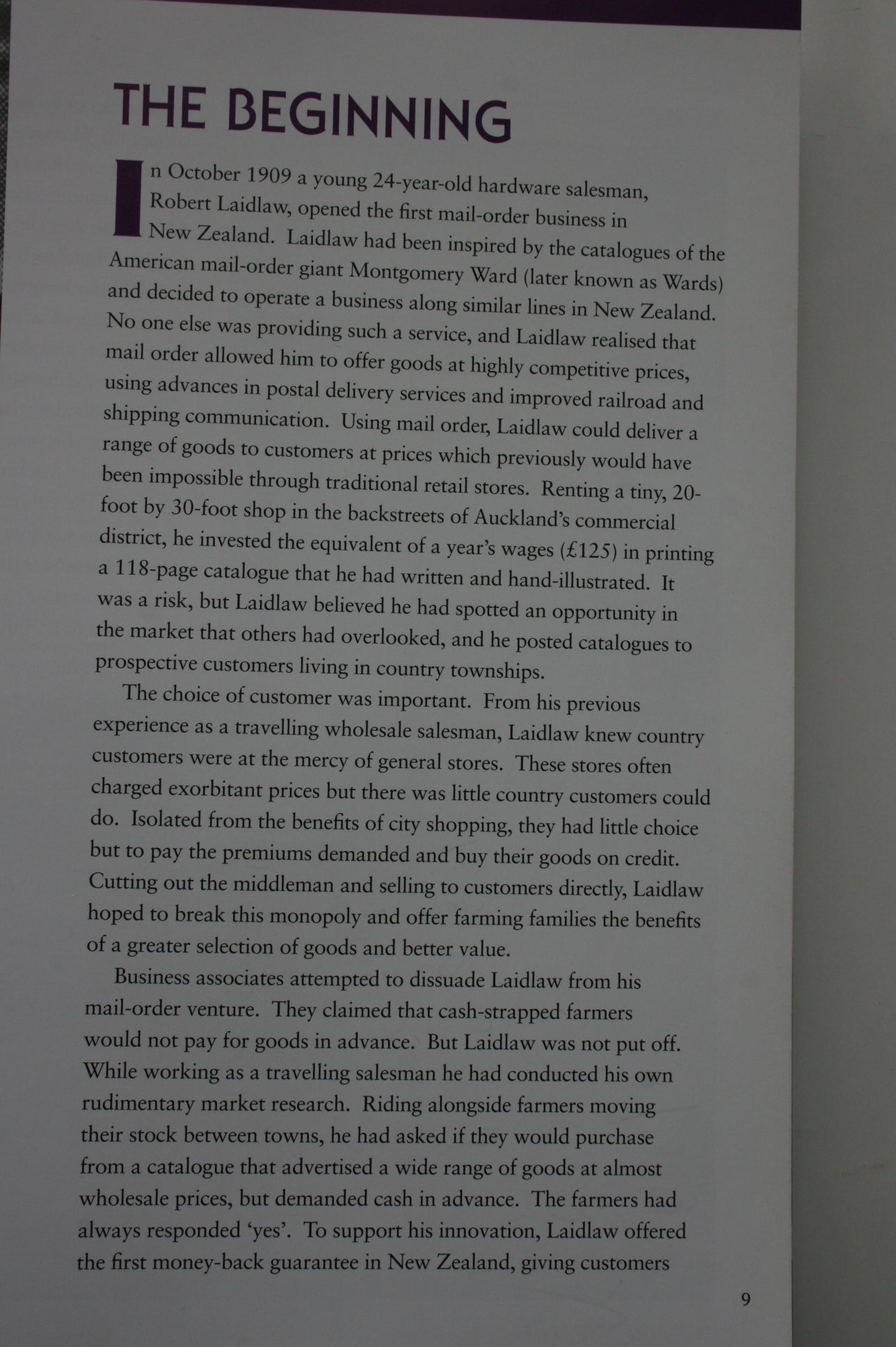 Farmers: Your Store For 100 Years. SIGNED.